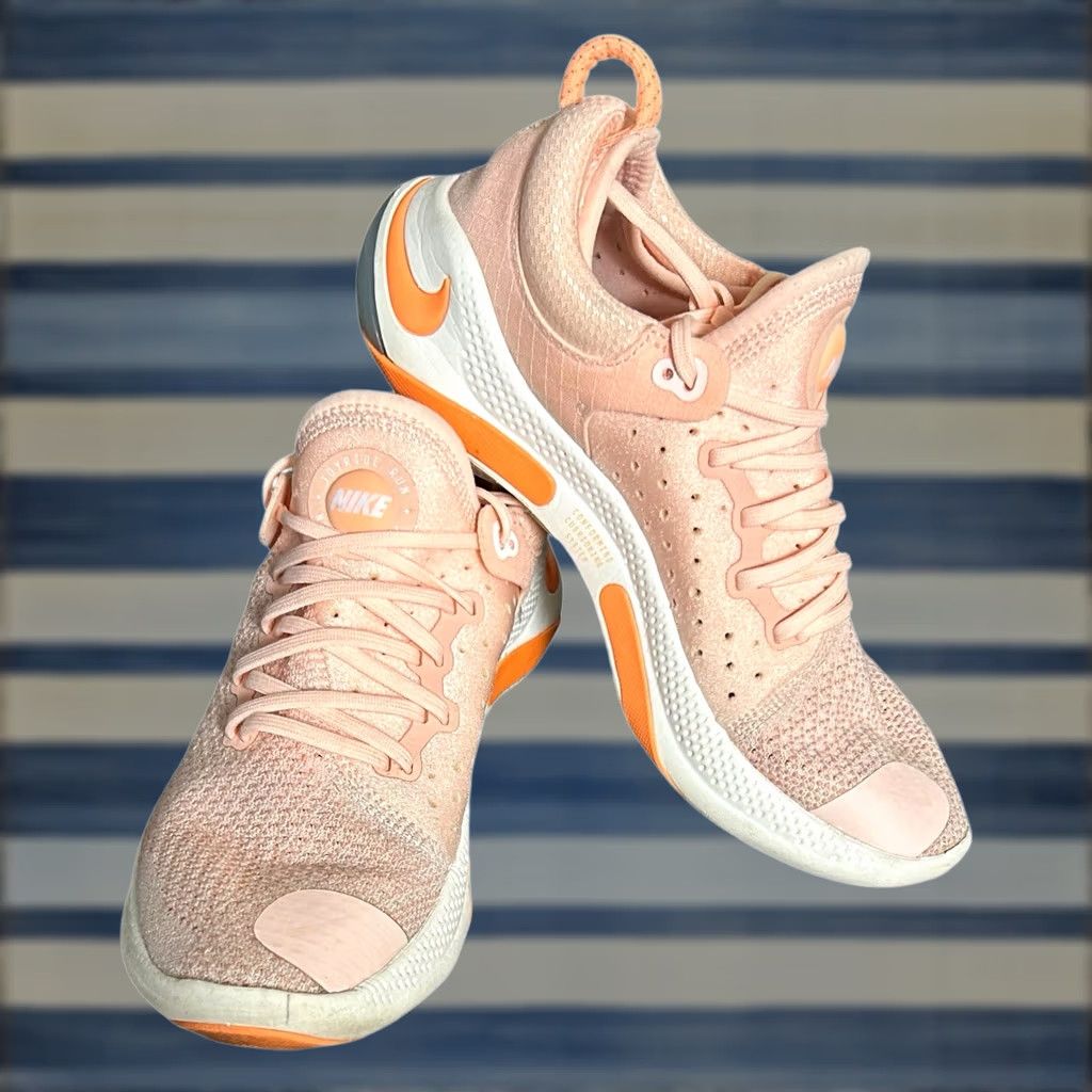 Nike Nike Women's Joyride Run FK Flyknit Pink Orange Running Shoe AQ2731-601 Size 8.5 Size US 9 / IT 39 - 1 Thumbnail