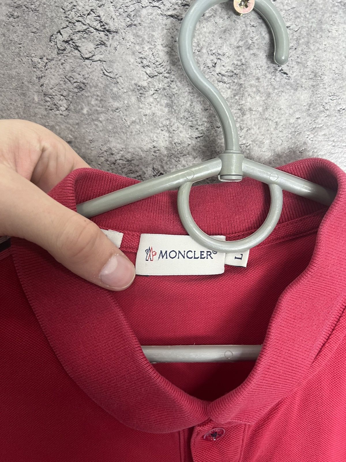 Moncler Moncler Polo T-Shirt Size US L / EU 52-54 / 3 - 4 Thumbnail