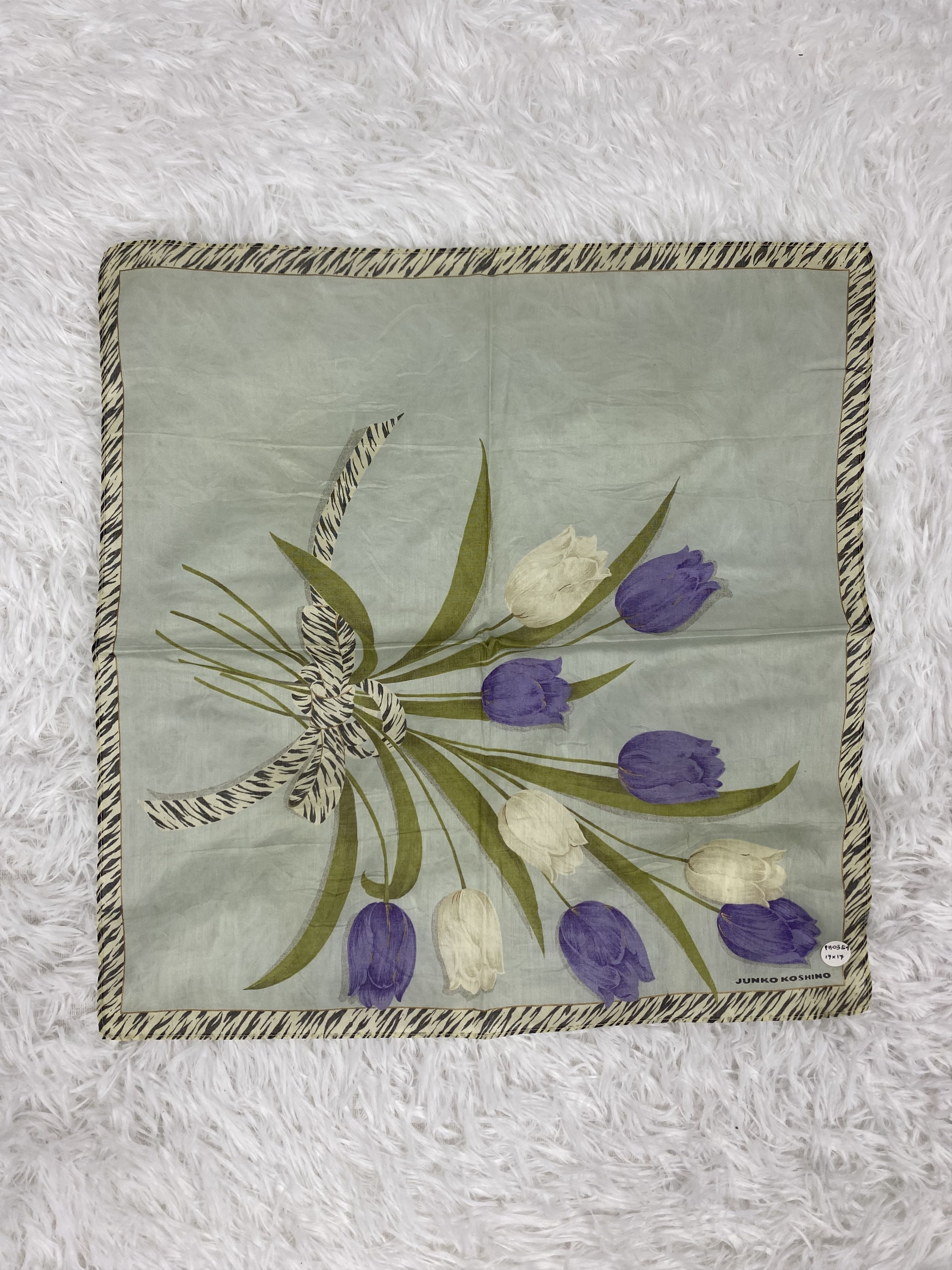 Mr. Junko × Vintage Vintage Junko Koshino Handkerchief Neckerchief PH0359 Size ONE SIZE - 3 Thumbnail