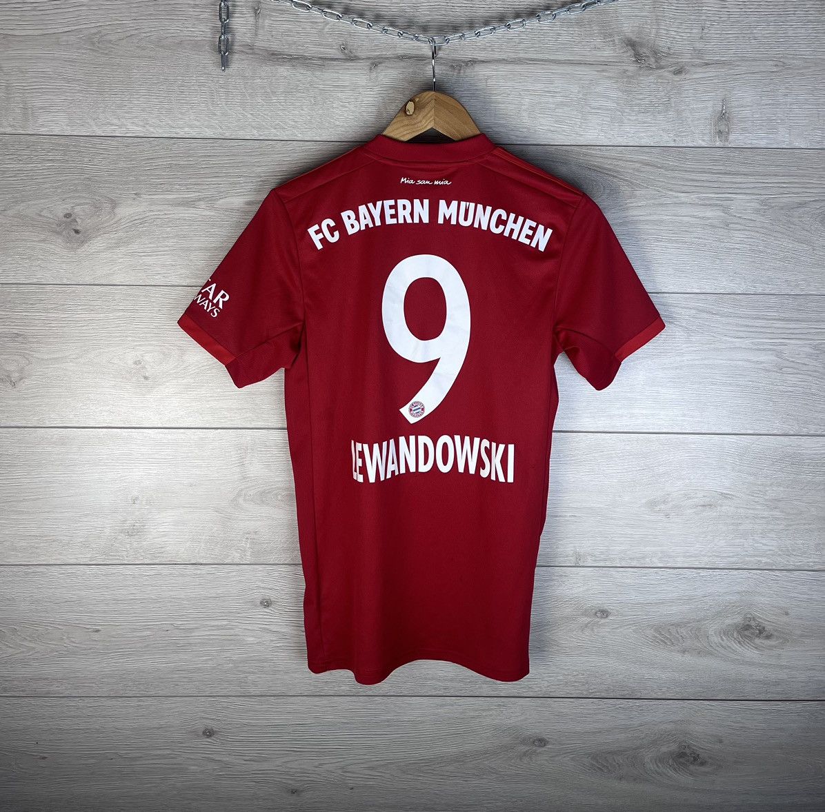 Adidas MENS JERSEY ADIDAS BAYERN MUNCHEN #9 LEVANDOWSKI 15/16s Size US XS / EU 42 / 0 - 1 Thumbnail