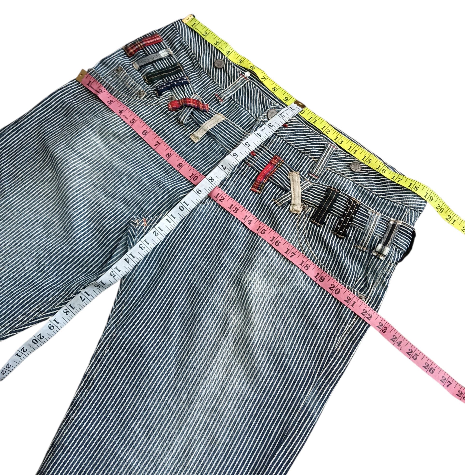 Other Double Waist Striped Jeans Size US 38 / EU 54 - 10 Thumbnail