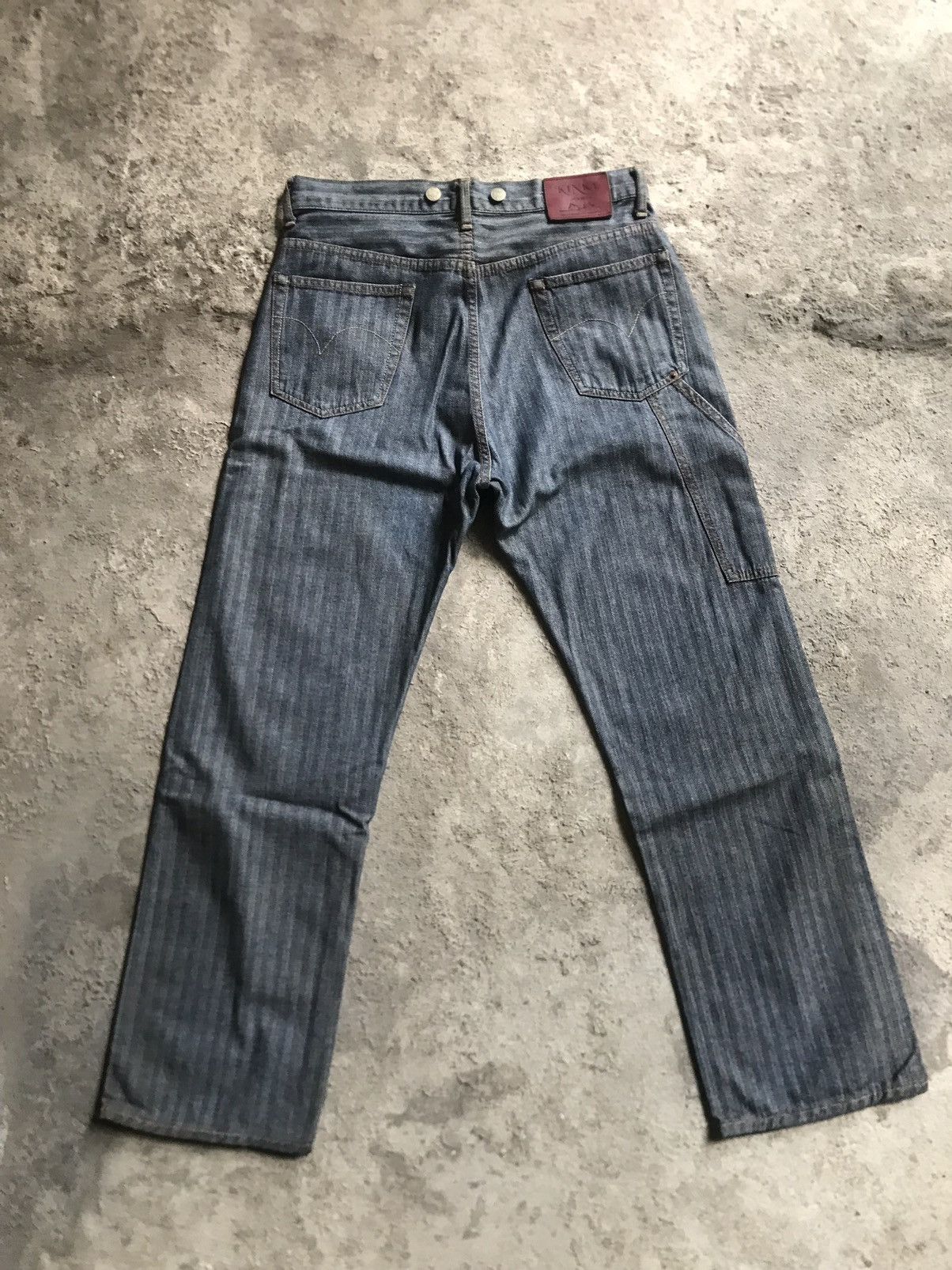 Hysteric Glamour ⚡️Hysteric Glamour Kinky Carpanter Herringbone Baggy- W32 Size US 32 / EU 48 - 13 Thumbnail