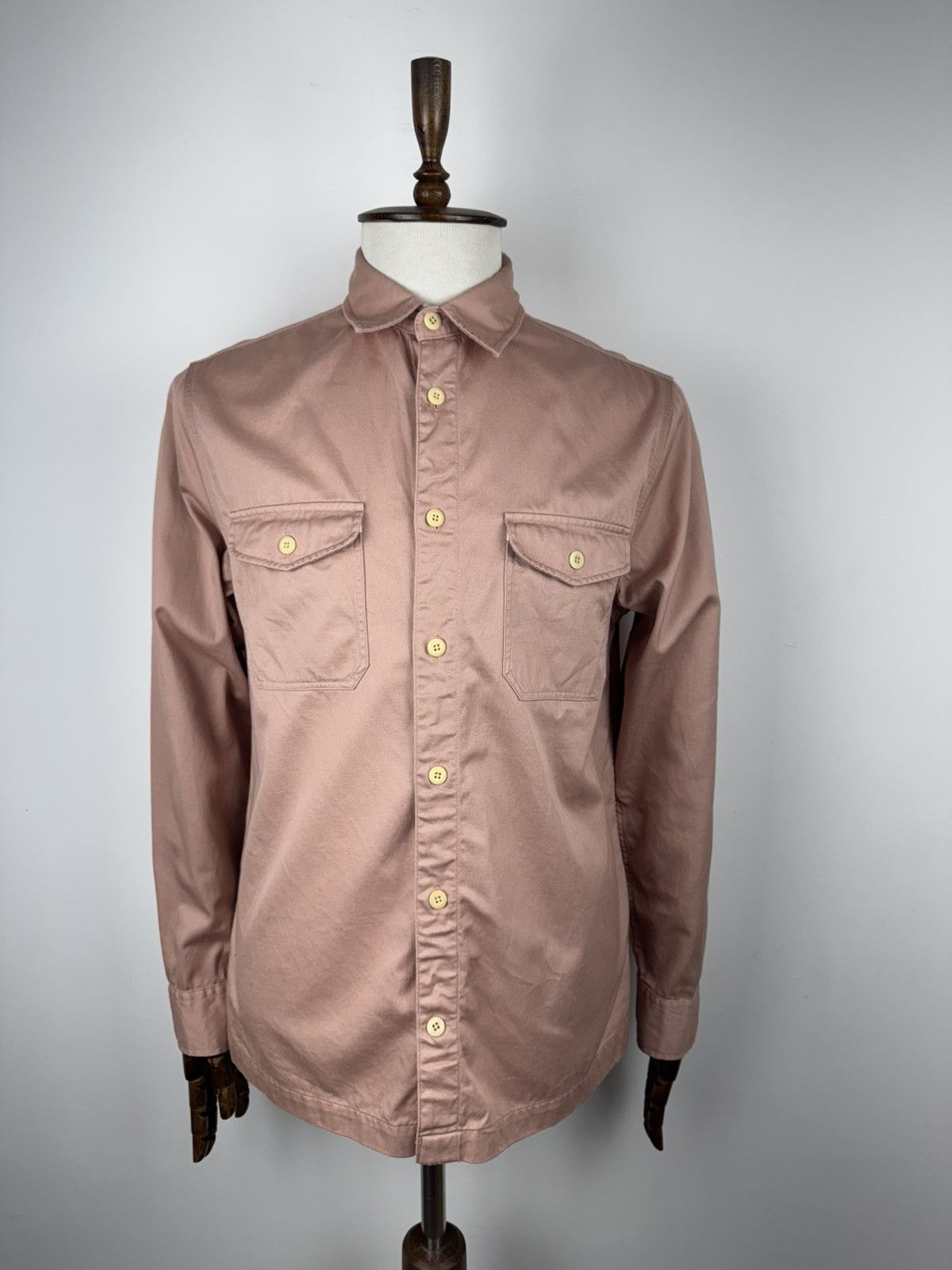 Japanese Brand Men’s John Lewis Long Sleeve Button Down Shirt Size M Size US M / EU 48-50 / 2 - 1 Thumbnail