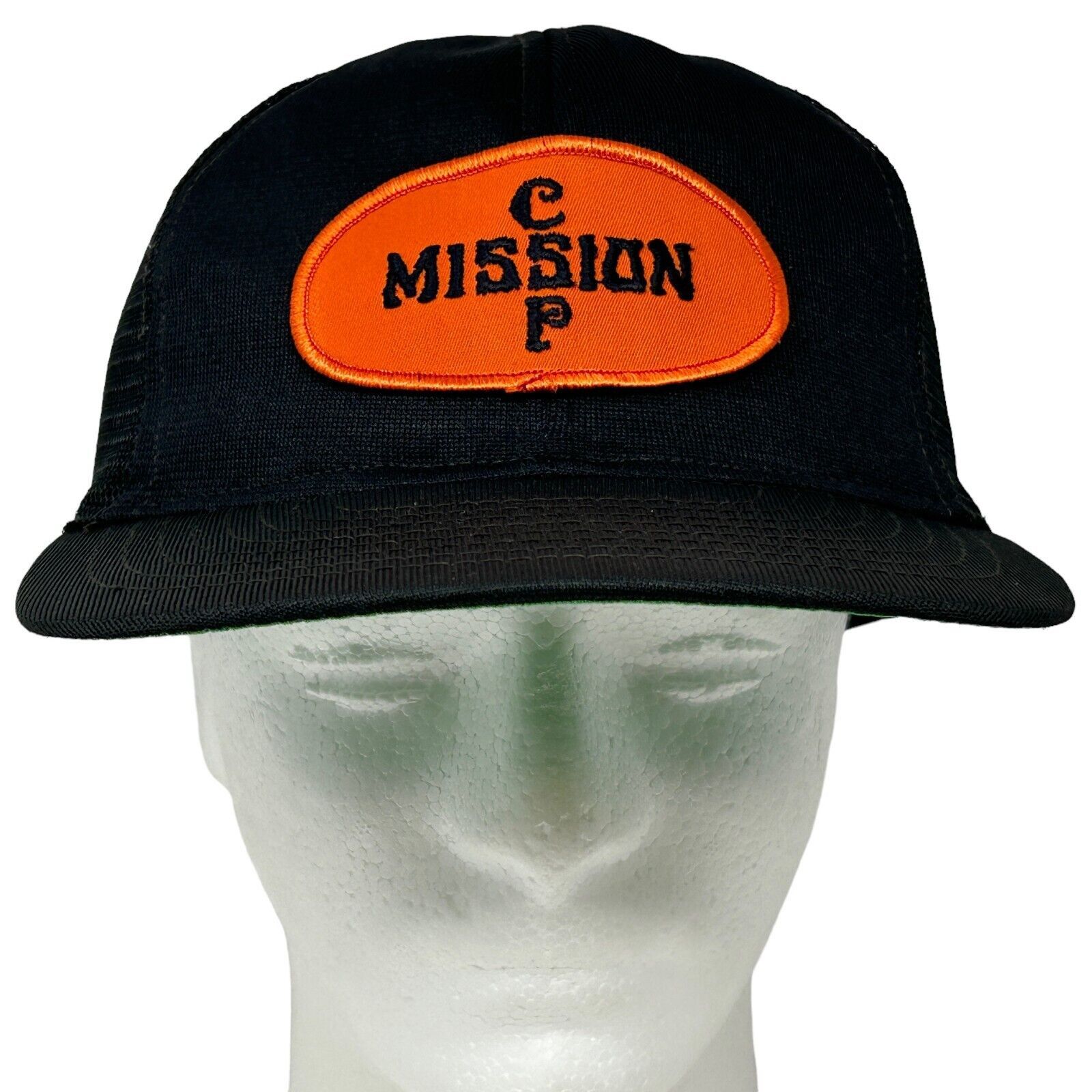 Vintage Vintage 80s Mission CP CSP Patch Trucker Hat Baseball Cap Size ONE SIZE - 2 Thumbnail