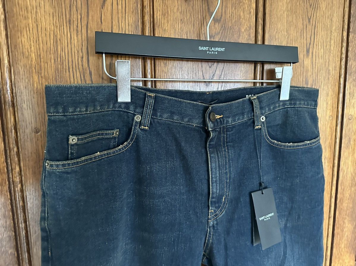 Saint Laurent Paris FW16 Saint Laurent Palladium dirty denim jeans Hedi d02 36 Size US 36 / EU 52 - 2 Thumbnail