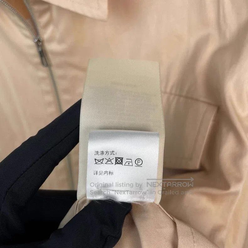Hermes Hermes Khaki Pocket Ring Buckle Zipper Shirt Jacket, 100% Size XXS / US 00 / IT 34 - 8 Thumbnail