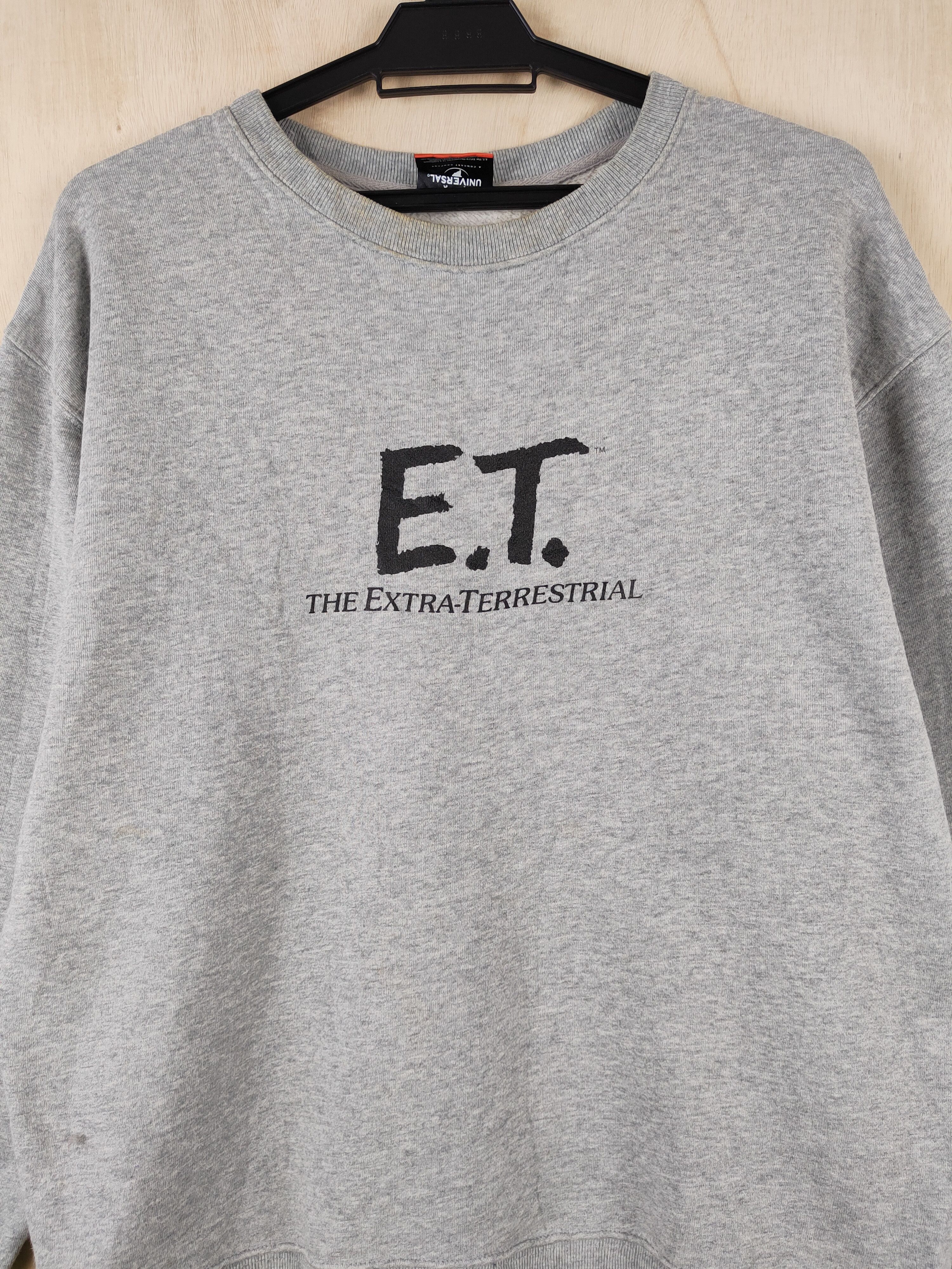 Universal Studios Beams X E.T Universal studio movie Sweatshirts #S2567 Size US L / EU 52-54 / 3 - 2 Thumbnail