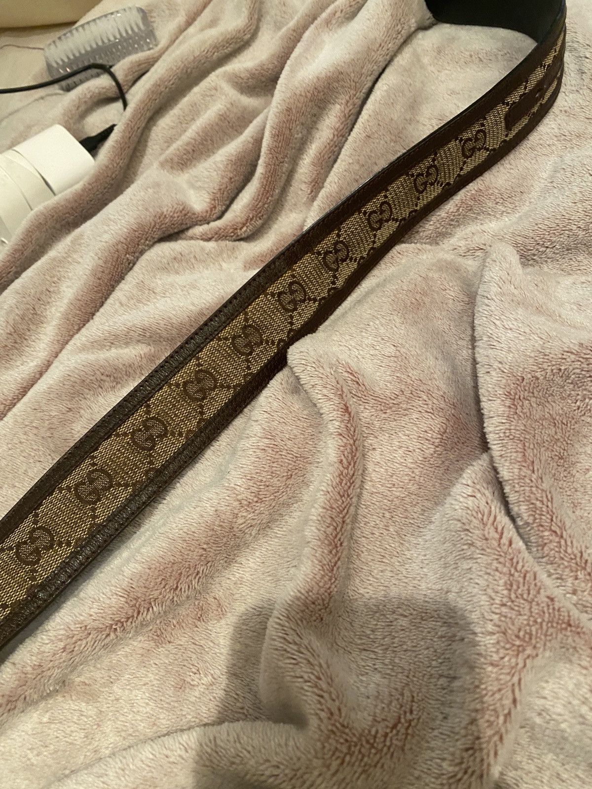 Gucci Gucci monogram belt size 80 Size ONE SIZE - 7 Thumbnail