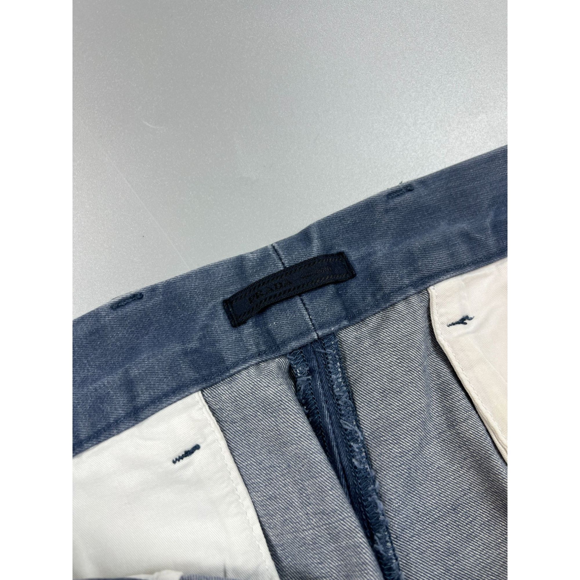 Prada Prada Denim Styled Chino Pants (Y0715) Size US 31 - 7 Thumbnail