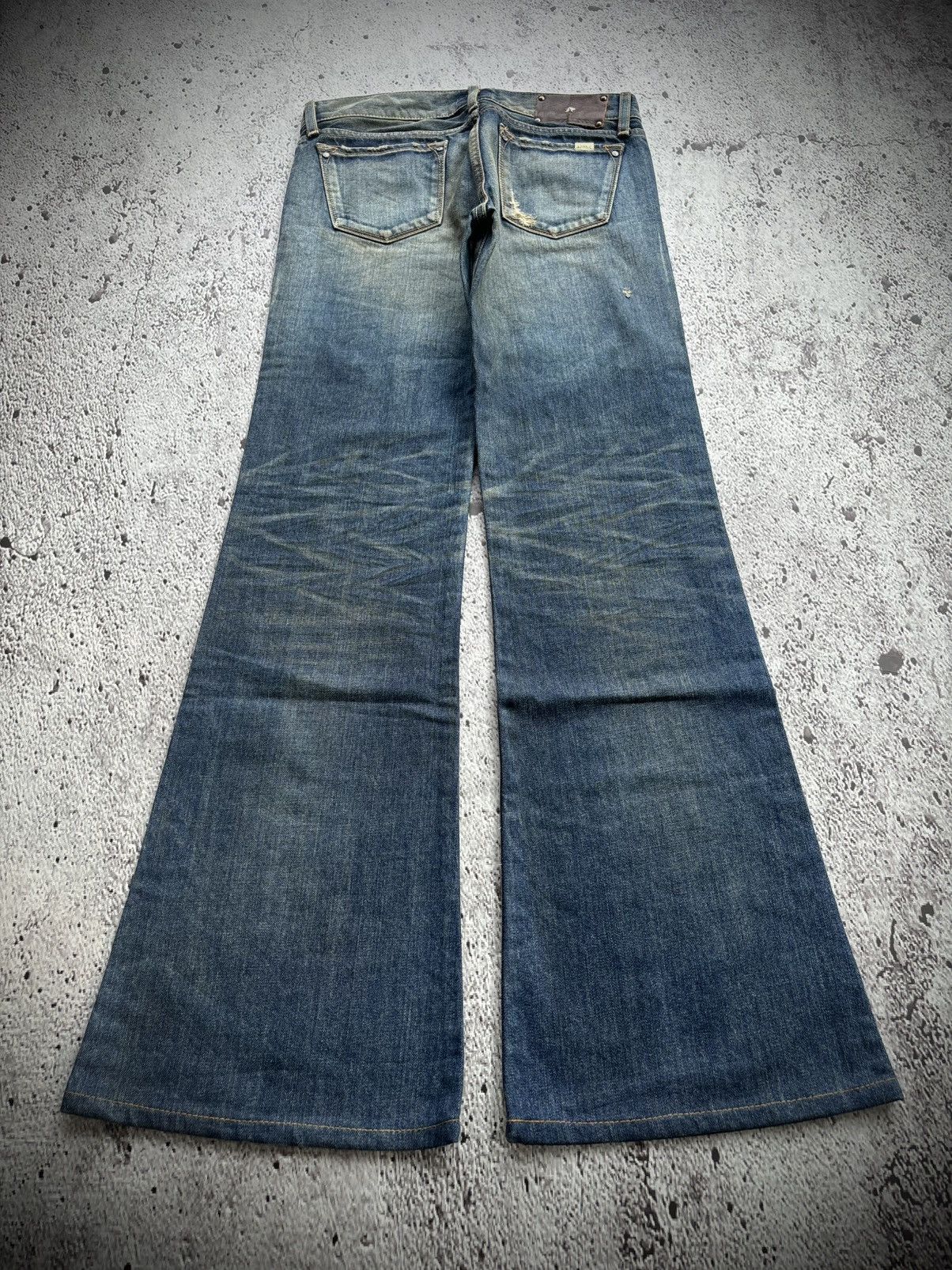 Tornado Mart 2000's vintage Stooge japane flare jeans Size US 29 - 1 Thumbnail