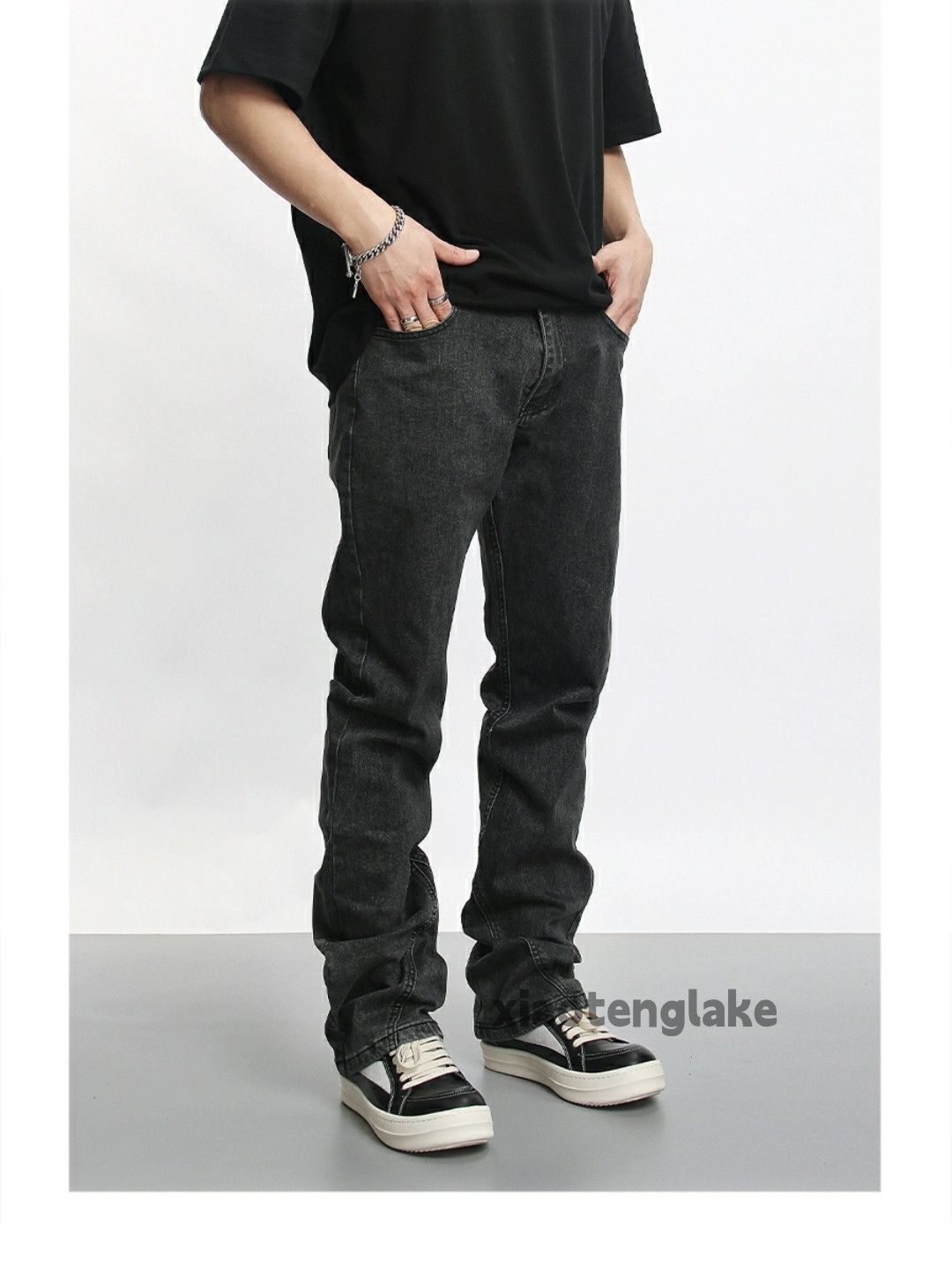 Jean × Vintage washed faded cleanfit utility punk yuppie bootcut jeans Size US 30 / EU 46 - 7 Thumbnail