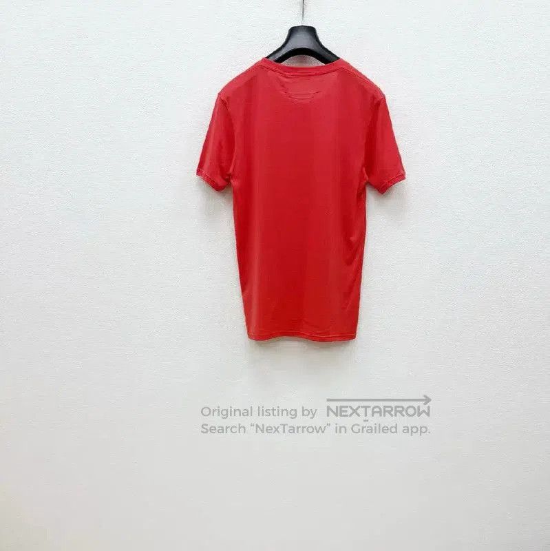 Balmain Balmain Red Cotton Short Sleeve Men's T-Shirt . Size US M / EU 48-50 / 2 - 3 Thumbnail