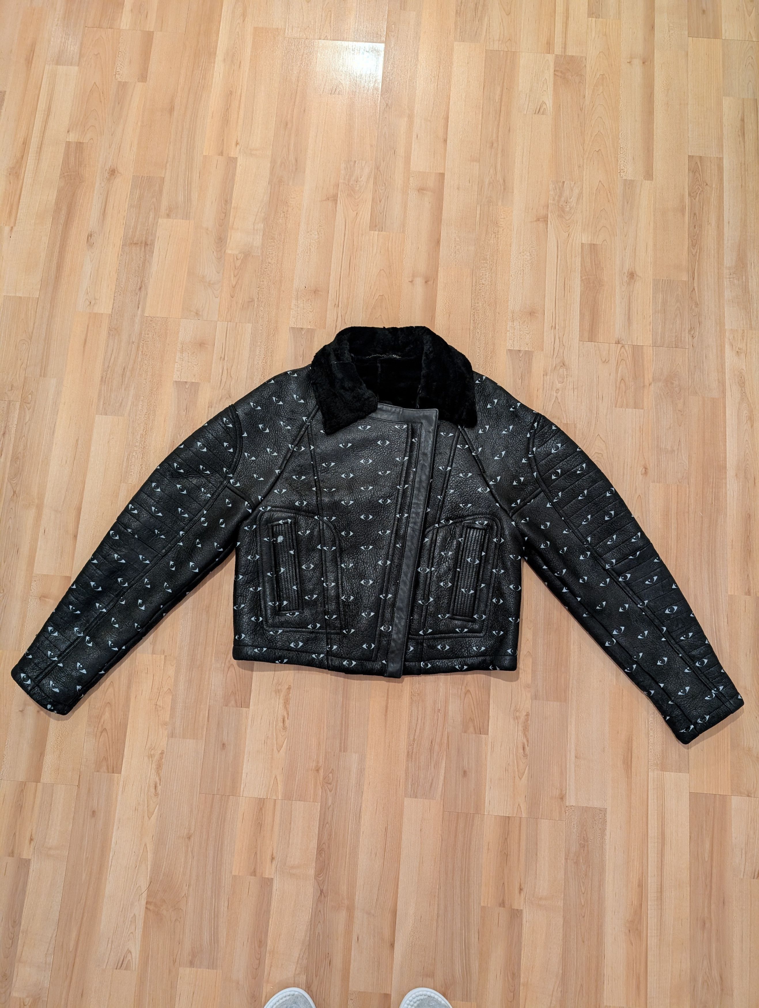 Kenzo Kenzo Eye leather jacket Size XS / US 0-2 / IT 36-38 - 1 Thumbnail