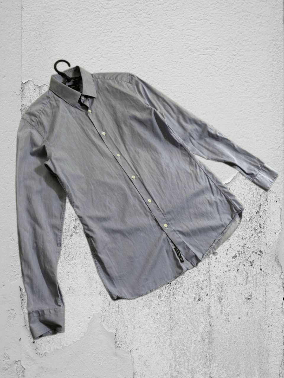 Hugo Boss × Vintage HUGO BOSS Shirt Striped Long Sleeved Light Cotton Size US M / EU 48-50 / 2 - 1 Thumbnail