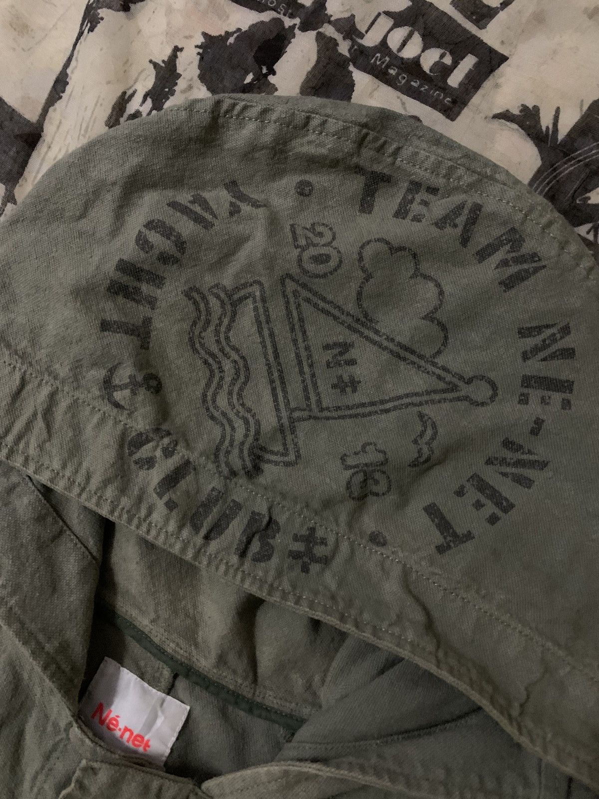 Issey Miyake 💥Avant Garde Issey Miyake Ne Net Military Size S / US 4 / IT 40 - 6 Thumbnail