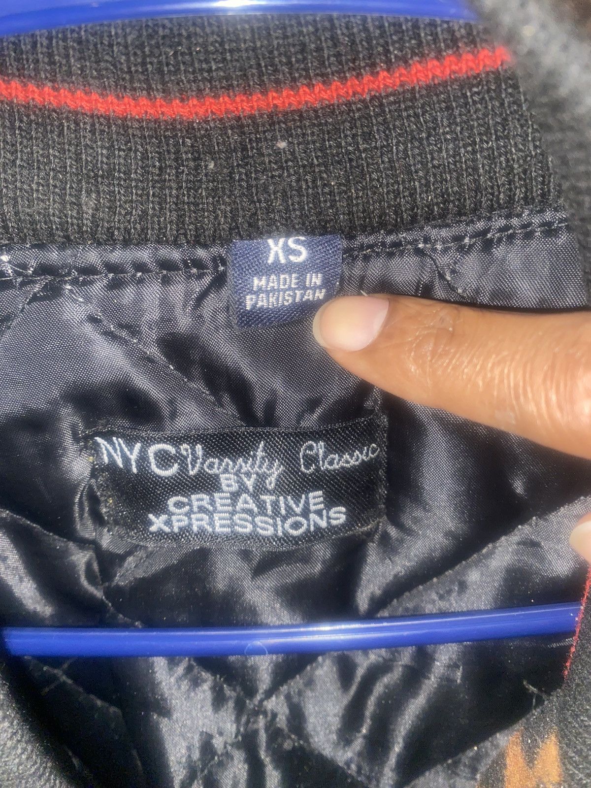Vintage × WARDROBE.NYC Vintage cheetah print varsity jacket (sz-xs) Size US XS / EU 42 / 0 - 3 Thumbnail