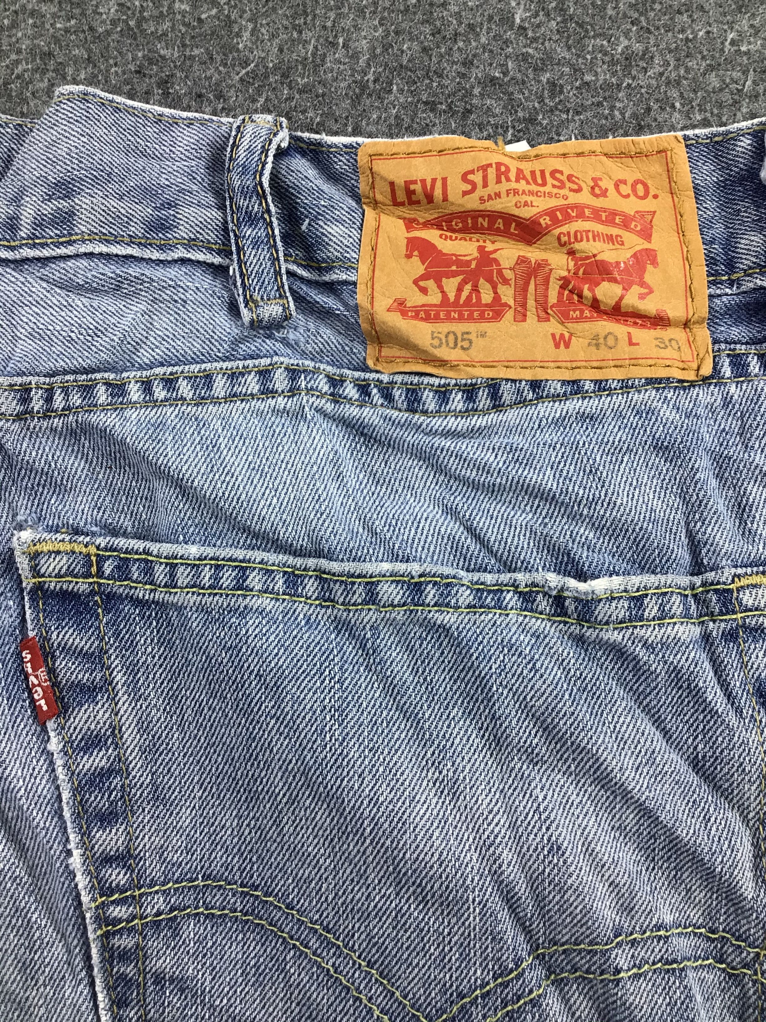 Levi's × Vintage Vintage Levis 505 Jeans-JM621 Size US 40 / EU 56 - 6 Thumbnail