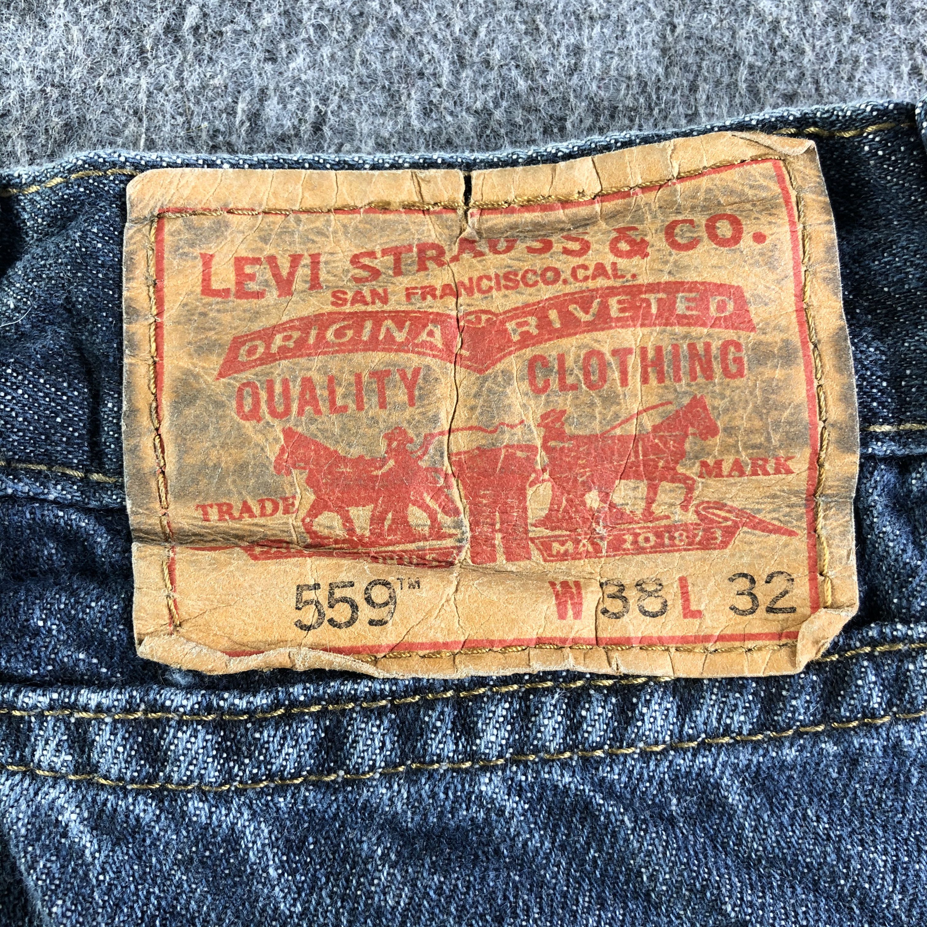 Levi's Vintage Levis 559 Jeans-J4129 Size US 39 - 5 Thumbnail