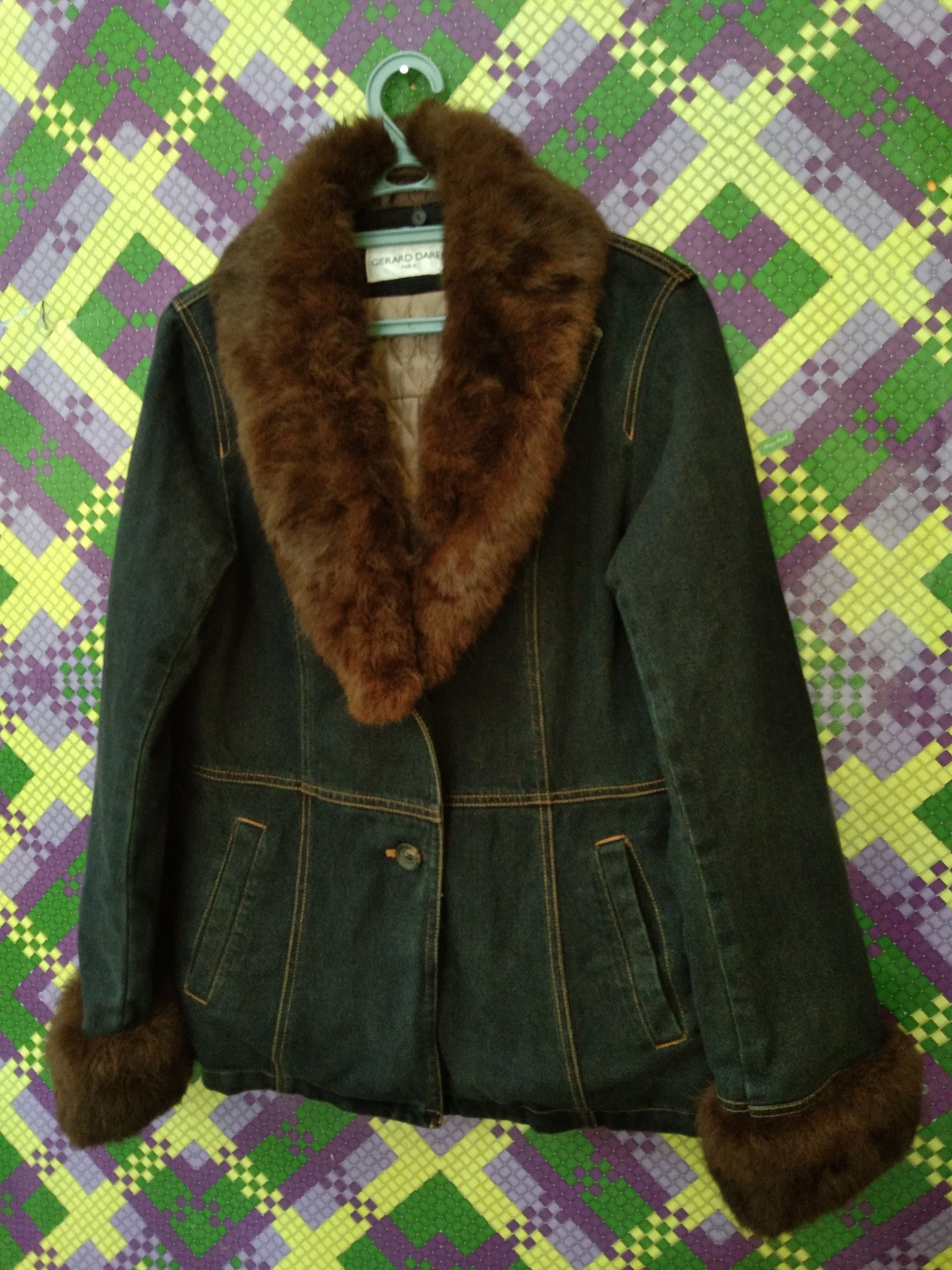 Designer GERARD DAREL PARIS DENIM JACKET. Size M / US 6-8 / IT 42-44 - 2 Thumbnail