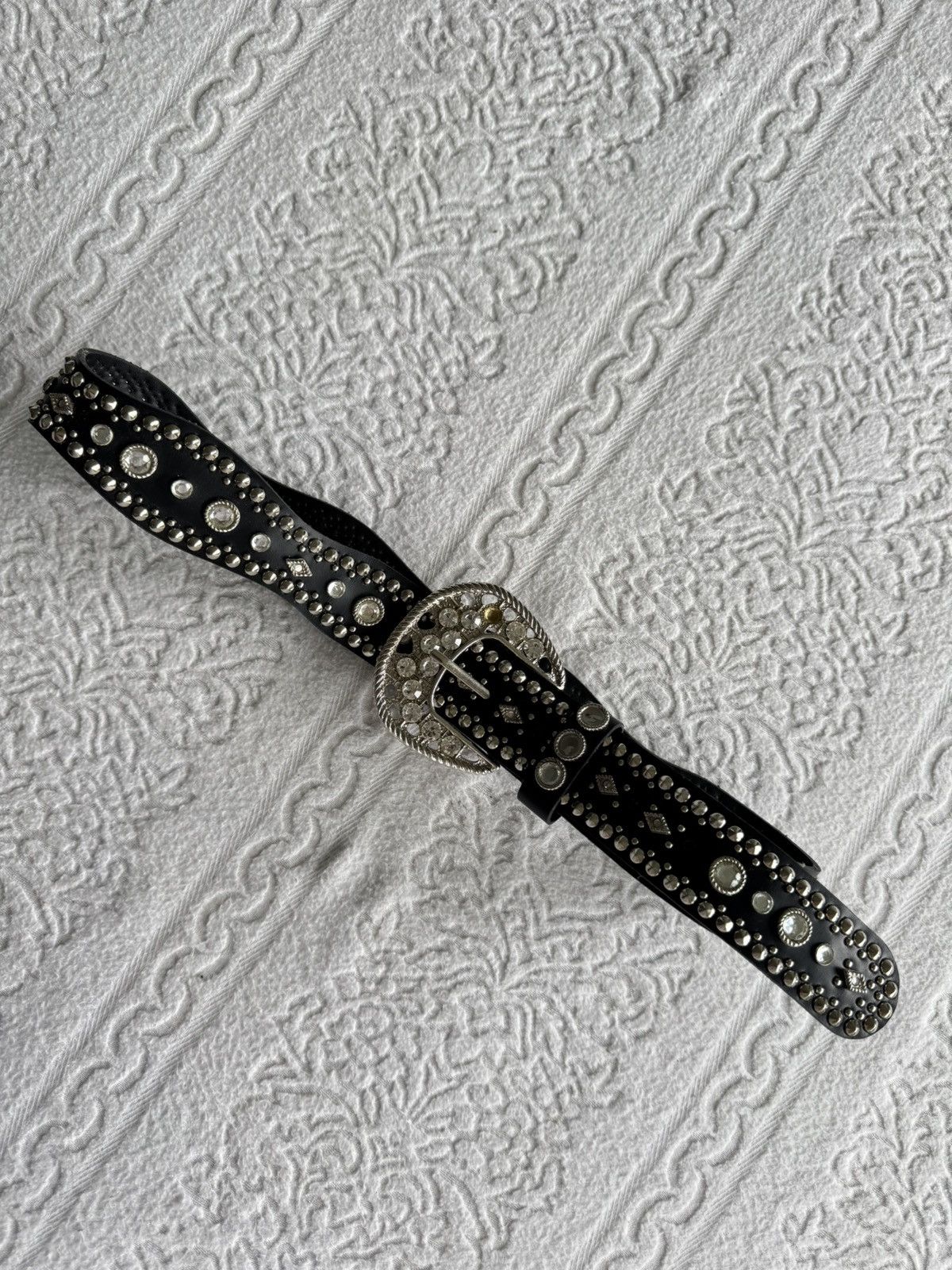 Japanese Brand Clichy Bling Studded Belt Size ONE SIZE - 2 Thumbnail