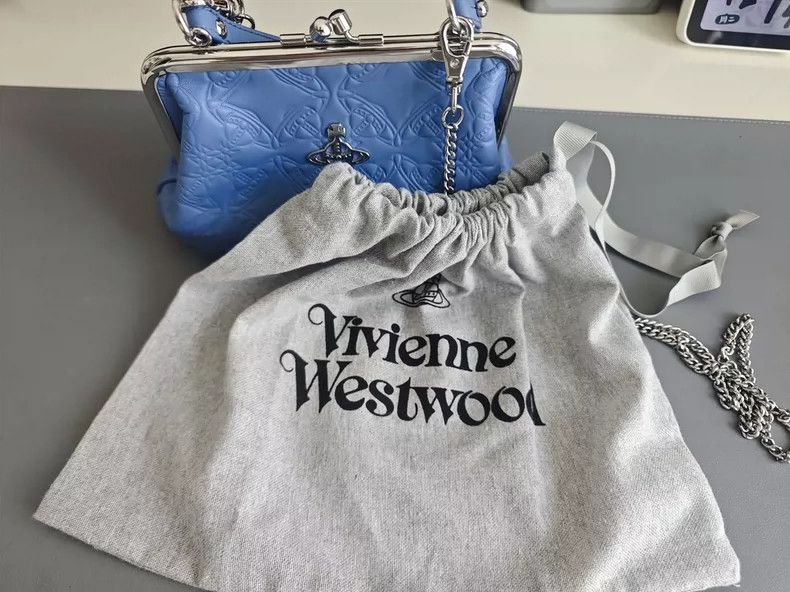 Vivienne Westwood Vivienne Westwood size os Blue Sheepskin Bag Size ONE SIZE - 4 Thumbnail