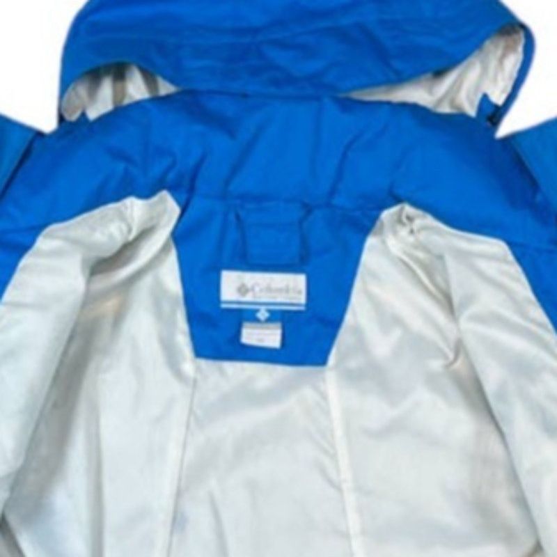 Columbia Columbia Hooded Blue/White Jacket Puffer | Size XS Size XS / US 0-2 / IT 36-38 - 6 Thumbnail