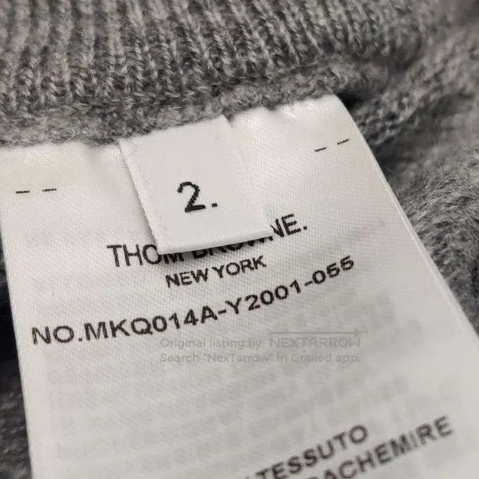 Thom Browne Thom Browne Gray Striped Cuff Sweatpants. Size US 32 / EU 48 - 7 Thumbnail