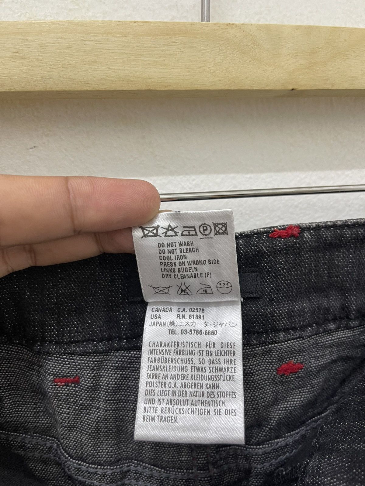 Escada Rare Vintage ESCADA Jeans Cherry Embroidered Flare Bootcut Size US 28 / EU 44 - 10 Thumbnail