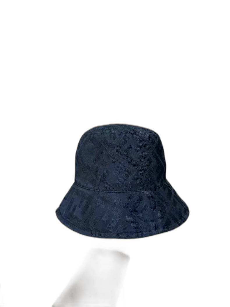 Fendi Fendi Black Monogram Fisherman Hat Size ONE SIZE - 1 Thumbnail