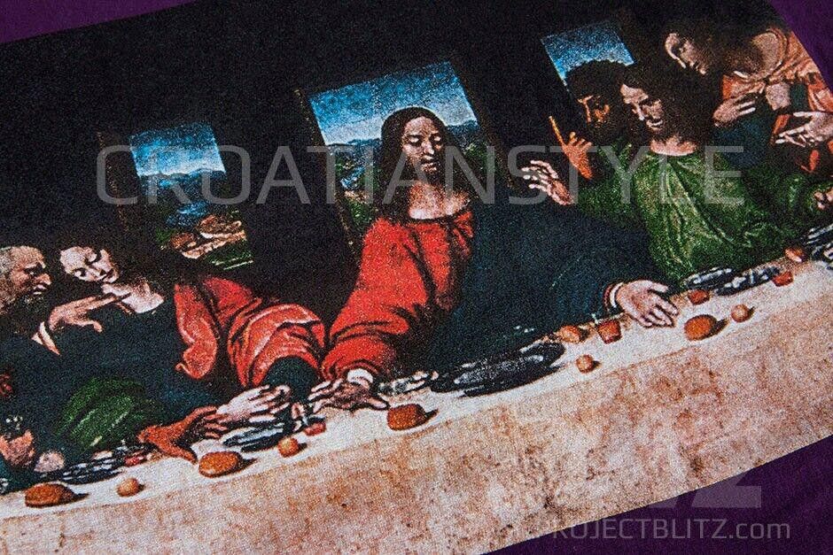 Supreme FW12 SUPREME LAST SUPPER PULLOVER HOODED SWEATSHIRT HOODIE M Size US M / EU 48-50 / 2 - 4 Thumbnail