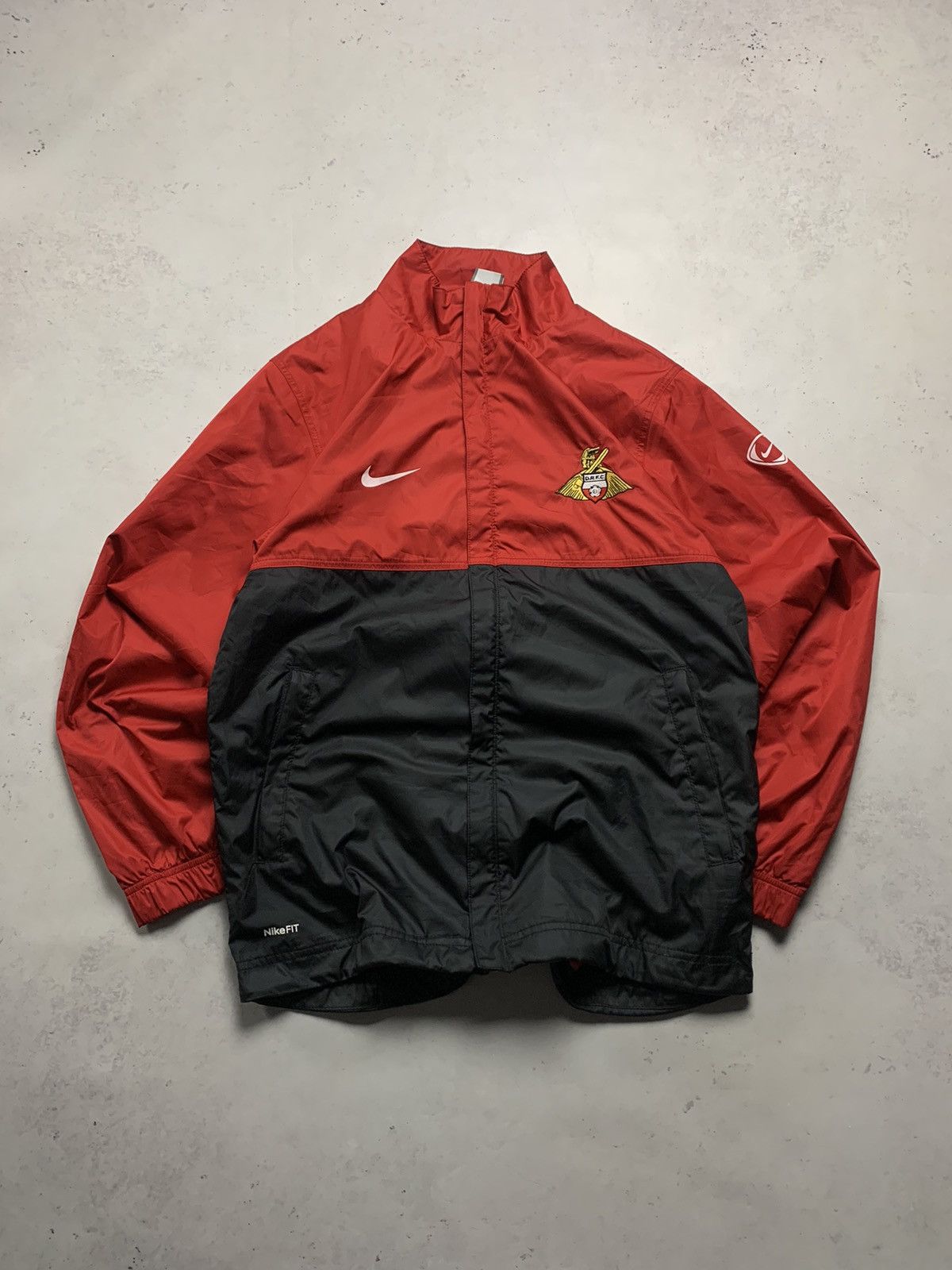 Nike Vintage Nike Swoosh Nylon Boxy Olympic Jacket S Size US S / EU 44-46 / 1 - 1 Thumbnail