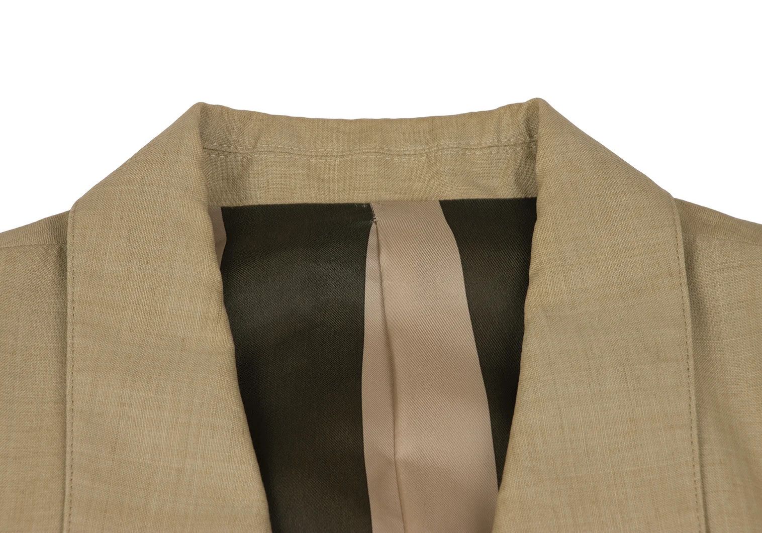 Jean Paul Gaultier Cotton Linen 3-Button Jacket in Beige, Size M Size US M / EU 48-50 / 2 - 3 Thumbnail