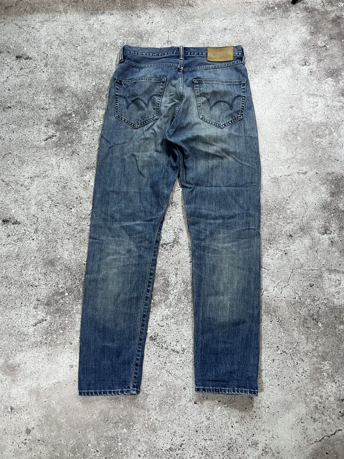 Edwin Vintage Edwin Jeans Men’s Ed-45 Loose Tapered Fit 30x32 Size US 30 / EU 46 - 2 Thumbnail