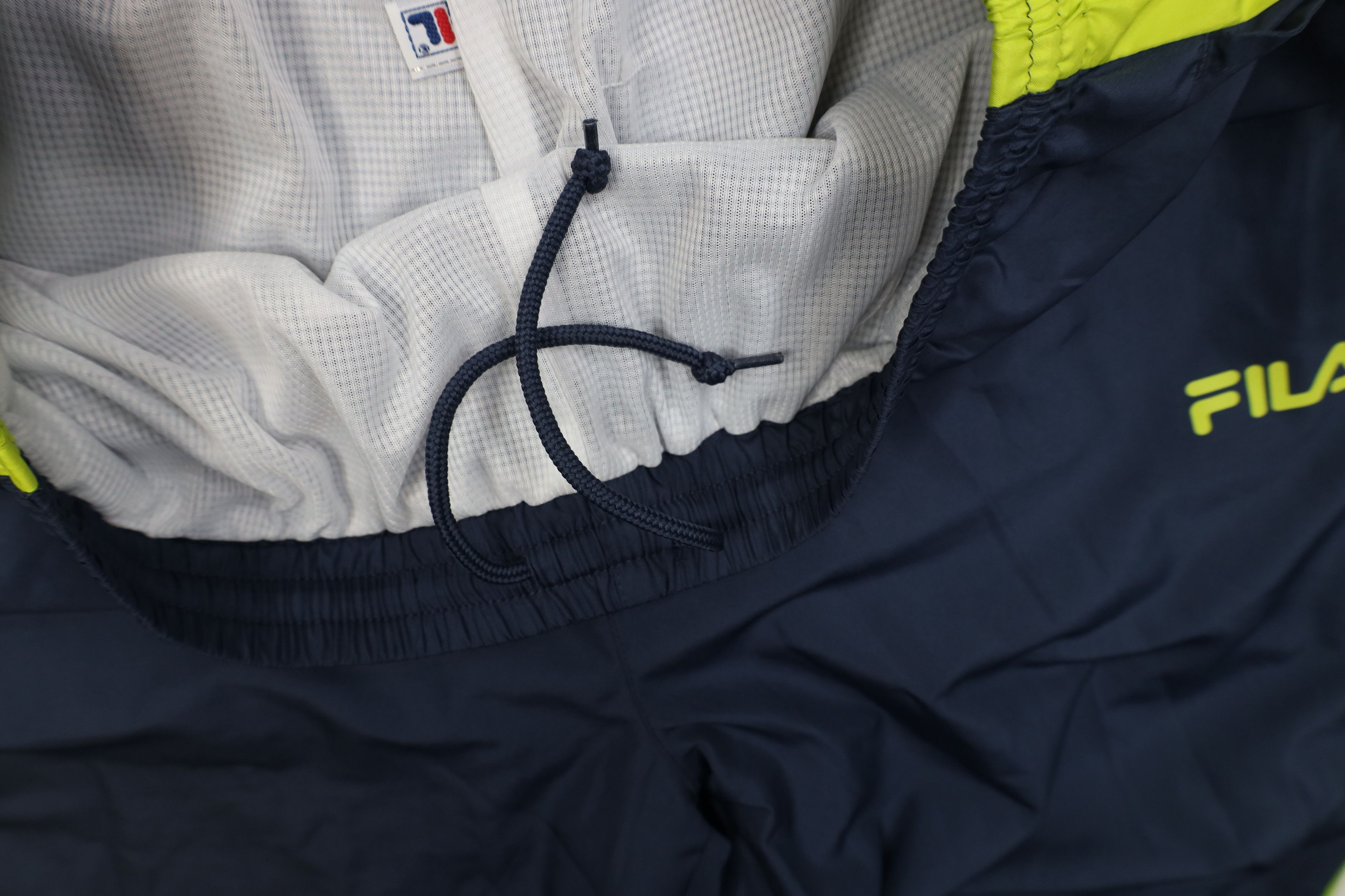 Fila Vintage 90s Y2K Fila Lined Wide Leg Windbreaker Pants Blue Size US 34 / EU 50 - 8 Thumbnail