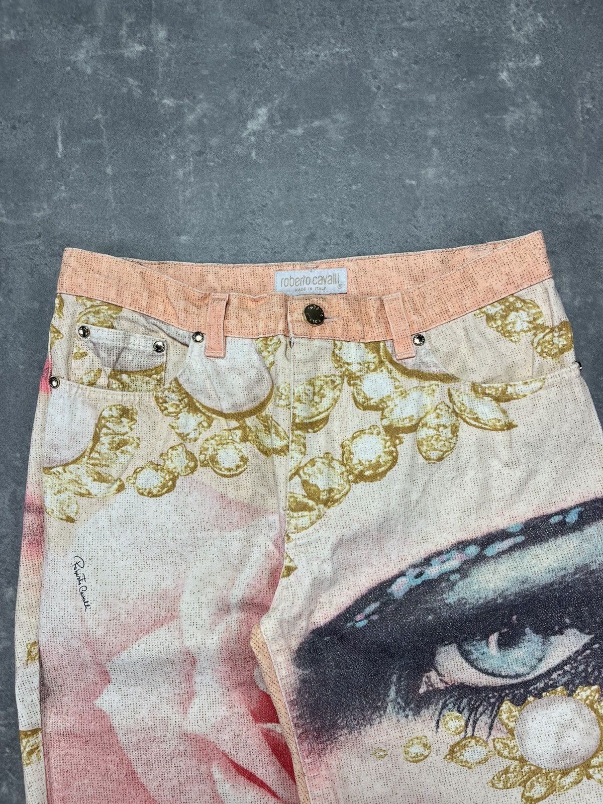 Roberto Cavalli SS2001 Roberto Cavalli Elizabeth Taylor Denim Jeans 29 30 Size US 30 / EU 46 - 8 Thumbnail