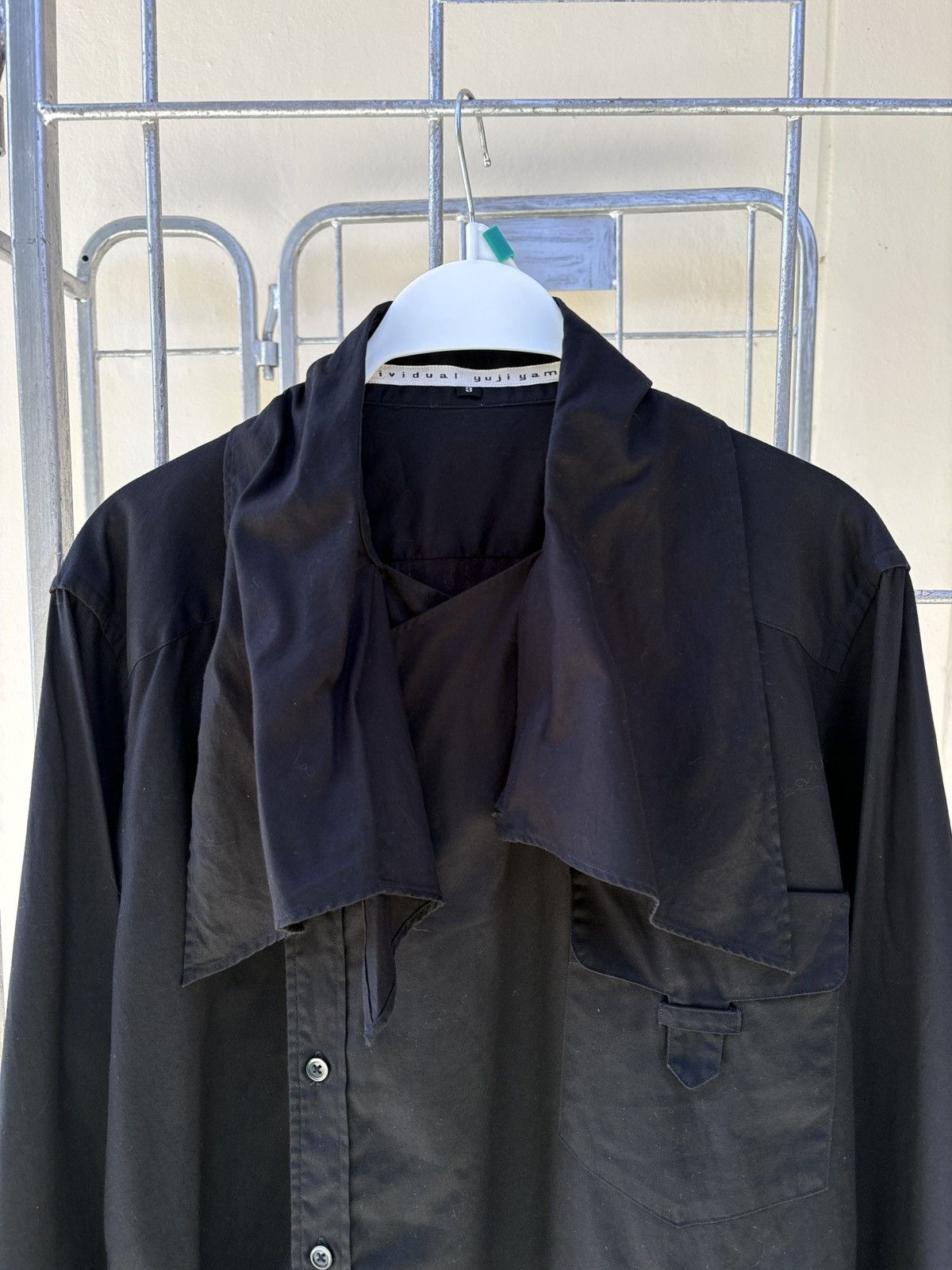 Yuji Yamada Yuji Yamada asymmetrical wrap collared shirt Size US L / EU 52-54 / 3 - 11 Thumbnail