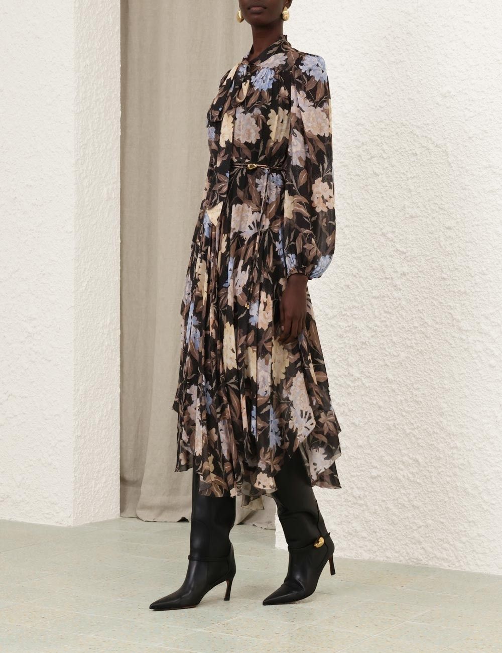 Zimmermann oc11z0825 Eden Handkerchief Dress in Multicolor Size L / US 10 / IT 46 - 7 Thumbnail