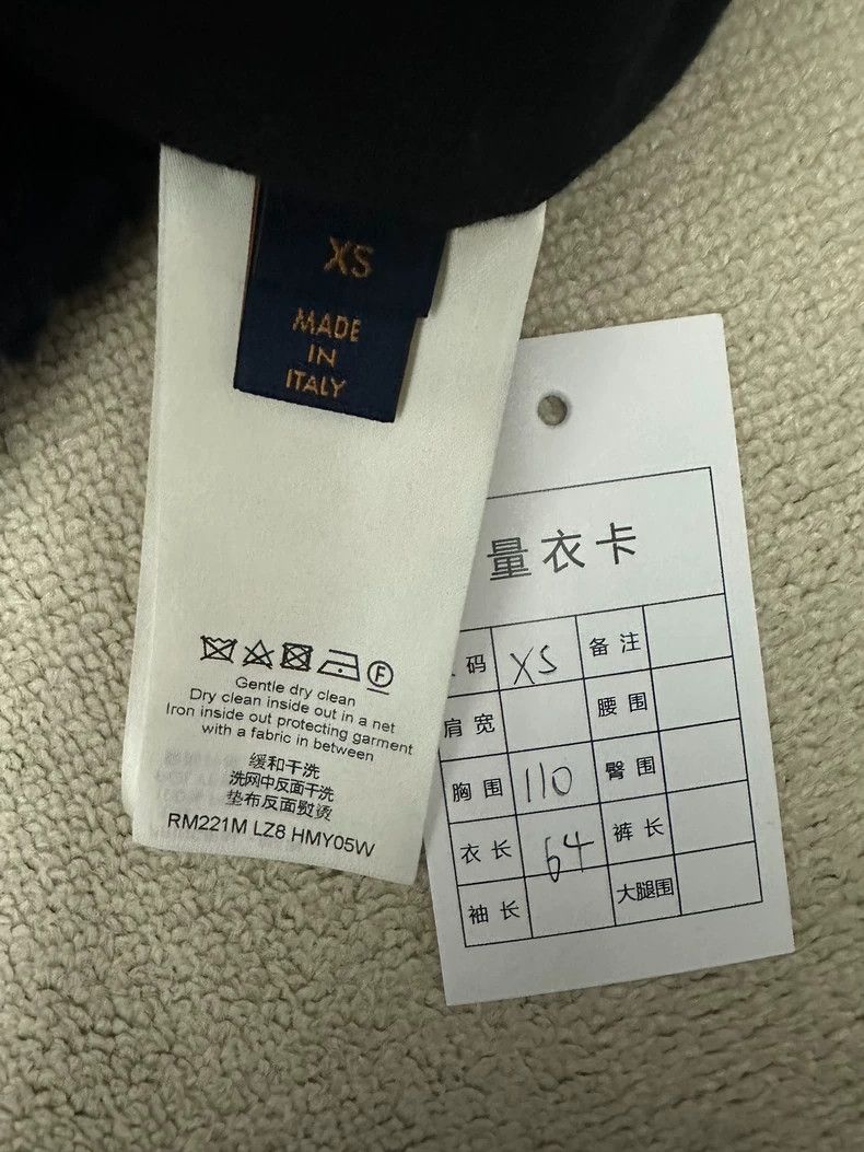 Louis Vuitton Louis Vuitton Blue and black checkerboard full logo teddy j Size US XS / EU 42 / 0 - 5 Thumbnail