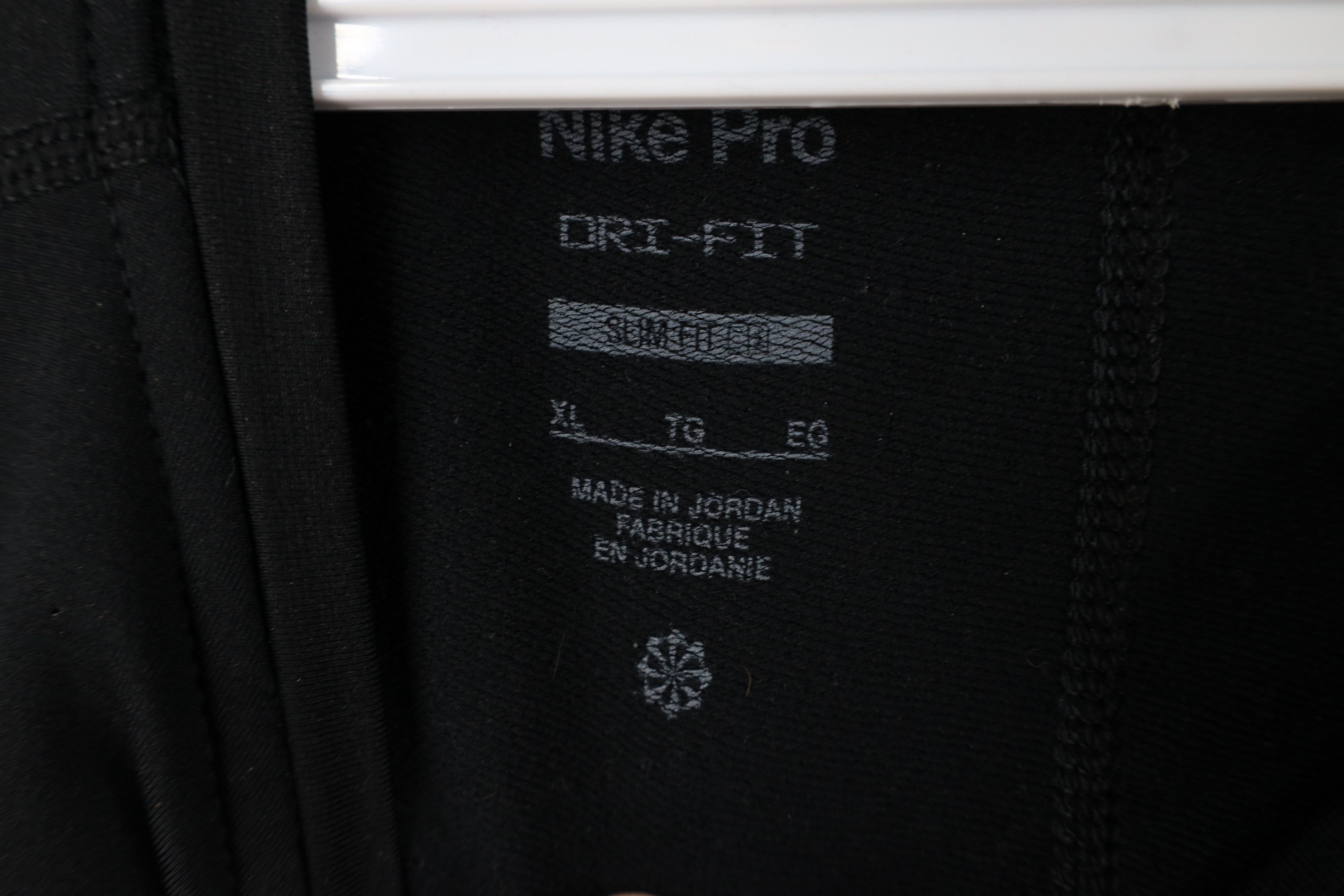 Nike × Vintage Nike Pro Fitted Fleece Lined Training Long Sleeve Sweatshirt Size US XL / EU 56 / 4 - 7 Thumbnail