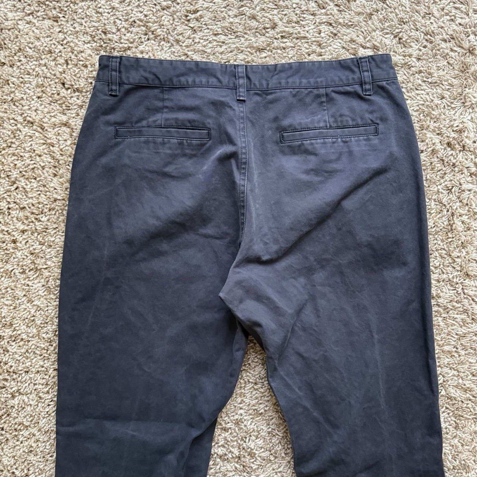 A.P.C. APC Cotton Chino Dress Pants Size 30 A.P.C. Dark Navy Blue Size US 30 / EU 46 - 7 Thumbnail