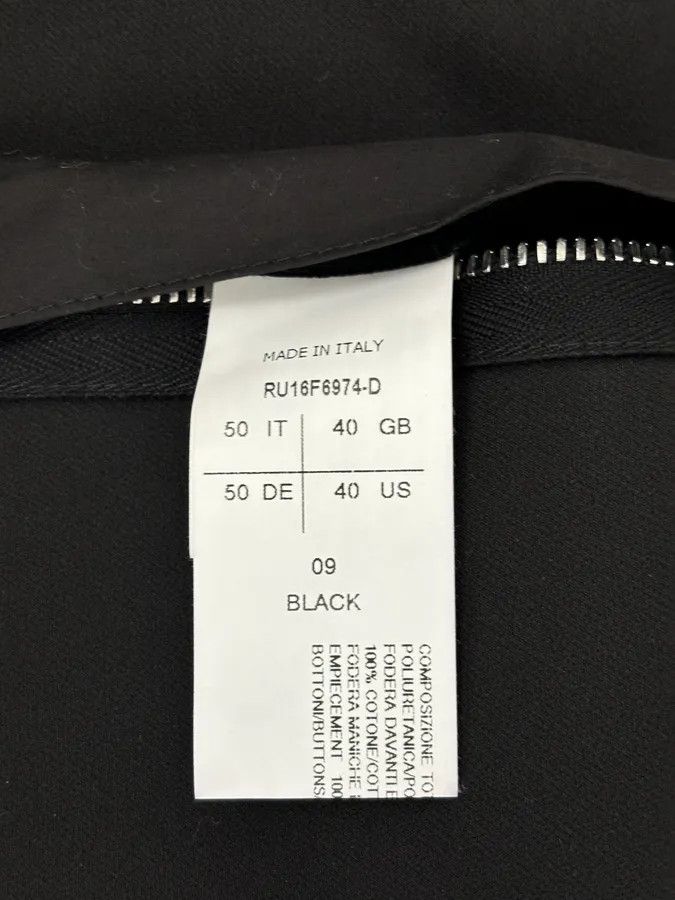 Rick Owens AW2016 Rick Owens Black Wool Belted Coat Size US L / EU 52-54 / 3 - 10 Thumbnail