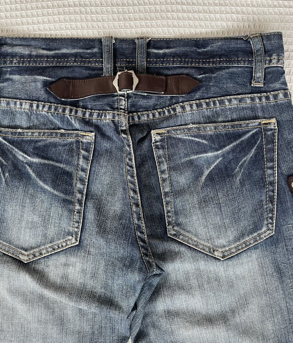 If Six Was Nine × Japanese Brand × Michel Klein Vintage’90s🔥MICHEL KLEIN🔥Side Pocket Bootcut Jeans Size US 31 - 9 Thumbnail