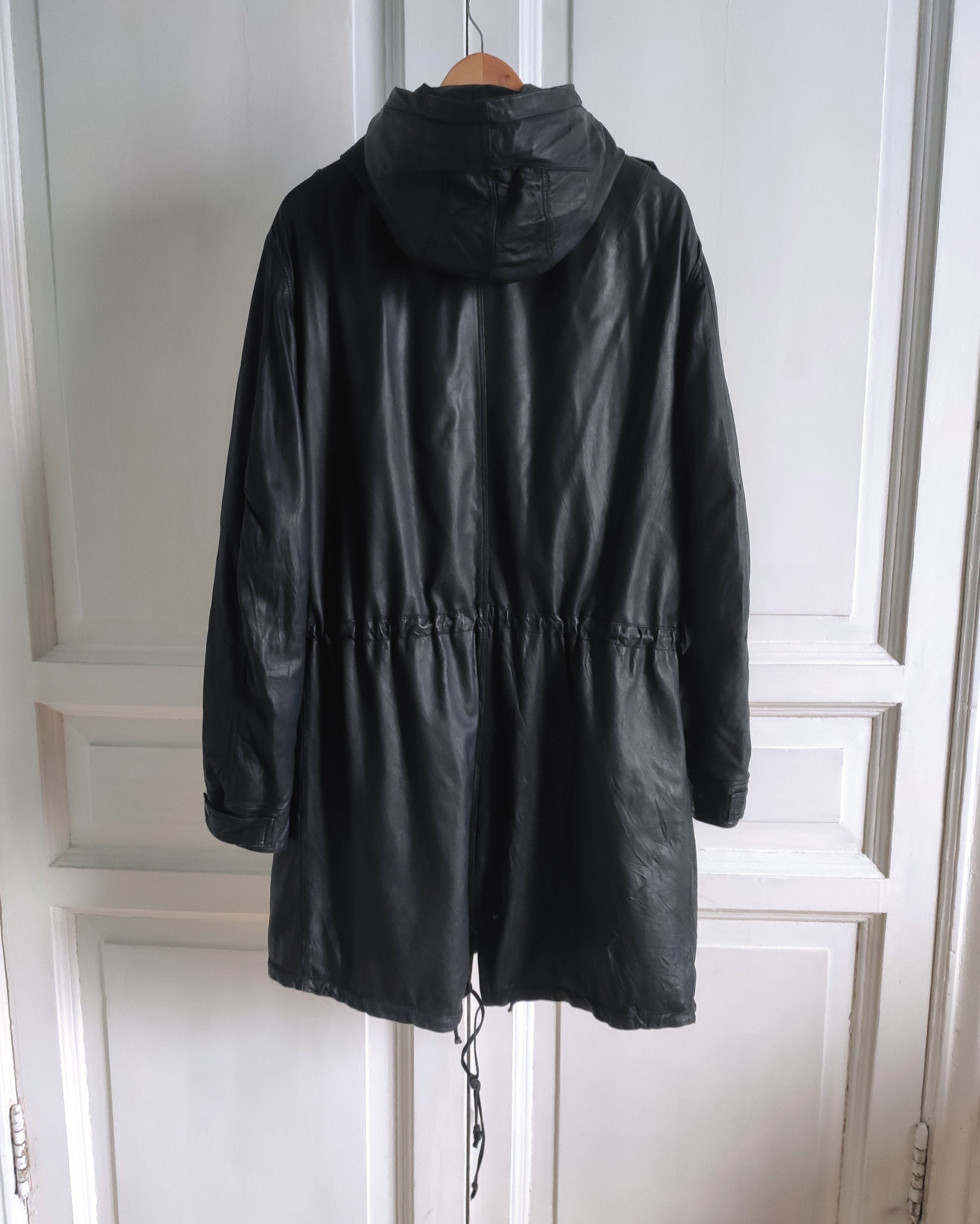 Drome Leather fishtail parka.Like Rick Owens or Julius Size US L / EU 52-54 / 3 - 2 Thumbnail