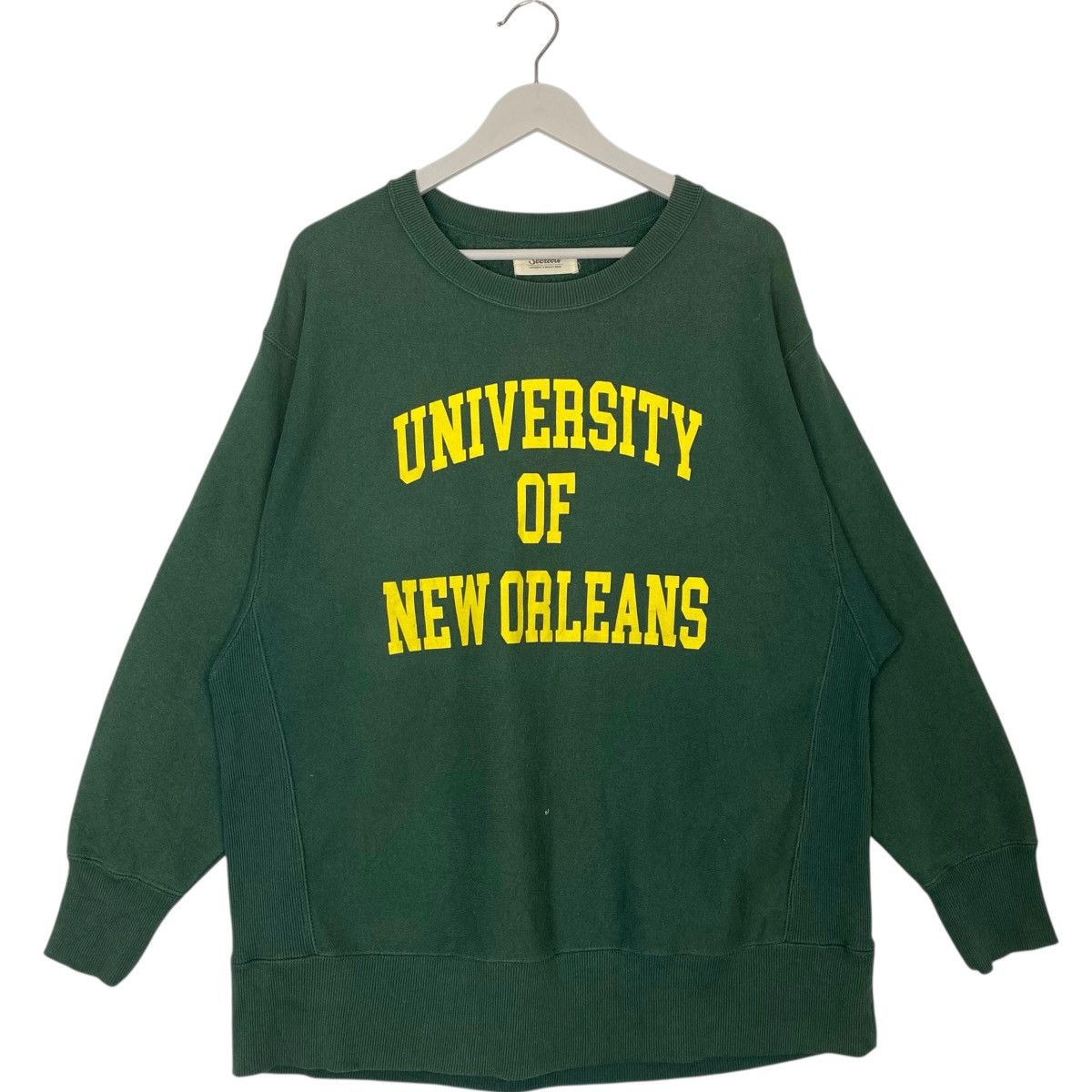 Other Vintage University Sweatshirt Crewneck Big Printed Green Size US L / EU 52-54 / 3 - 1 Thumbnail