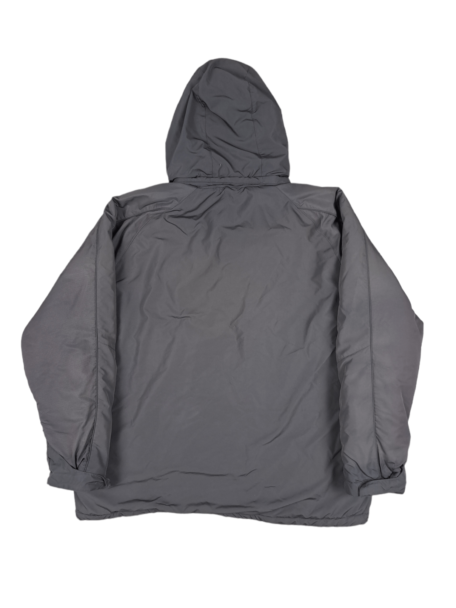 Nike × Vintage 💎 00's Y2K Vintage Nike Grey Puffer Winter Jacket Bomber Size US XXL / EU 58 / 5 - 2 Thumbnail