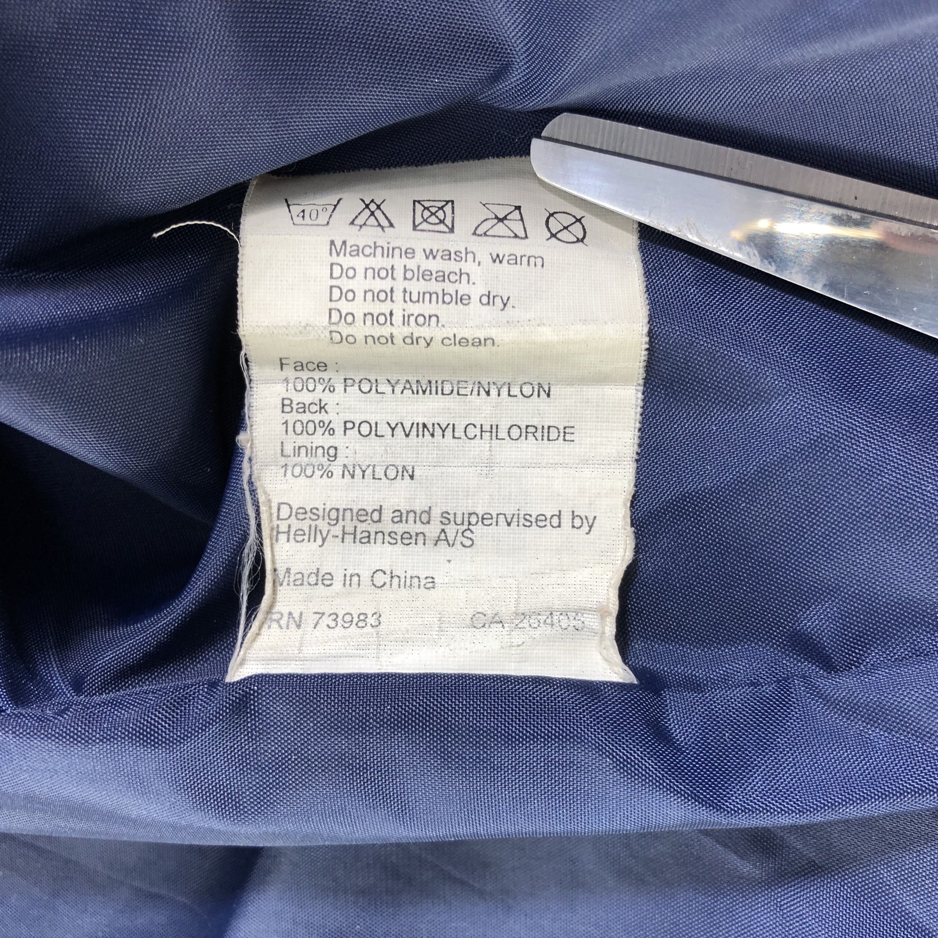 Helly Hansen Helly Hansen Full Zipper Windbreaker Jacket JC268 Size US L / EU 52-54 / 3 - 12 Thumbnail