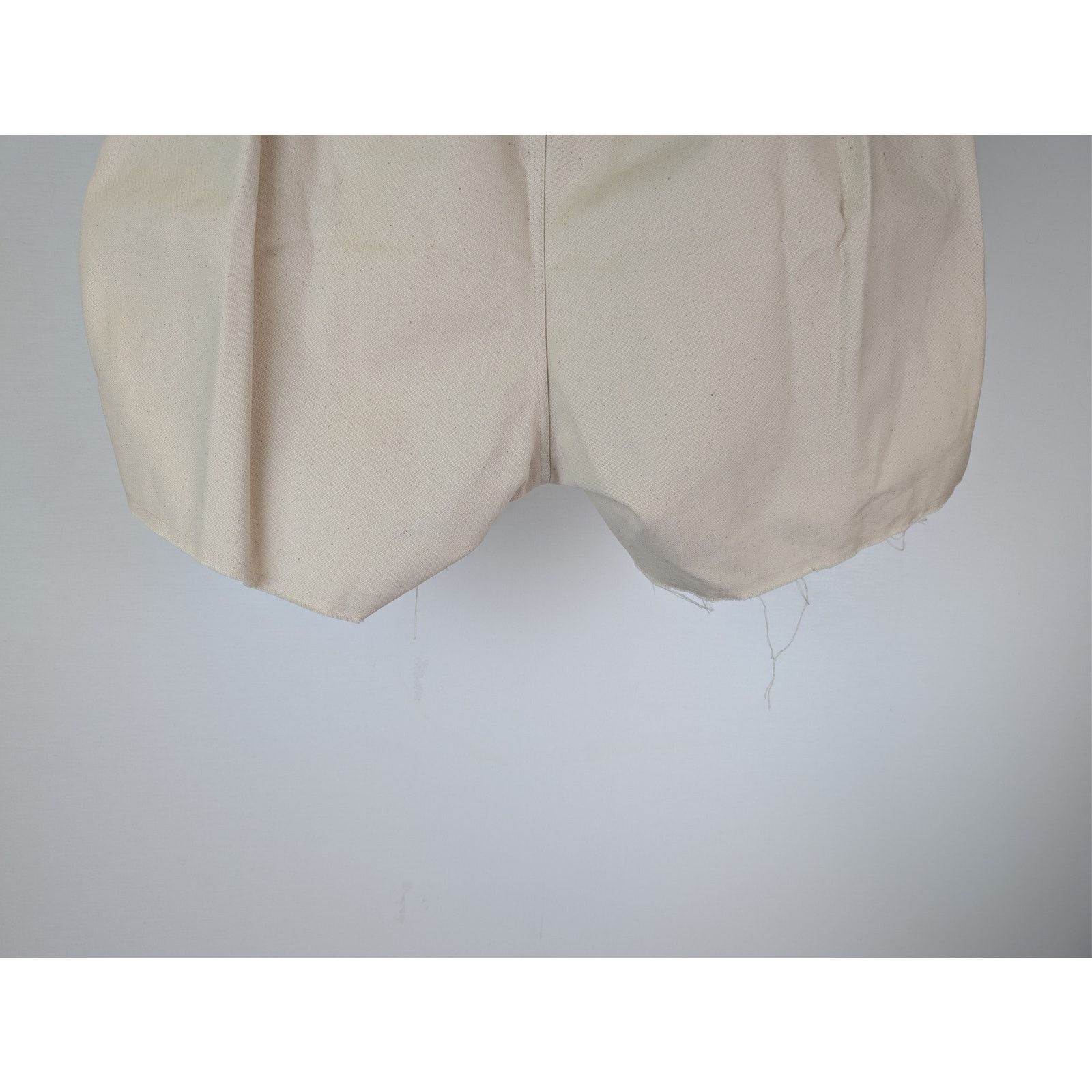 Rick Owens o1rshd1 Cotton Canvas Boxer Shorts in Beige Size US 38 / EU 54 - 12 Thumbnail
