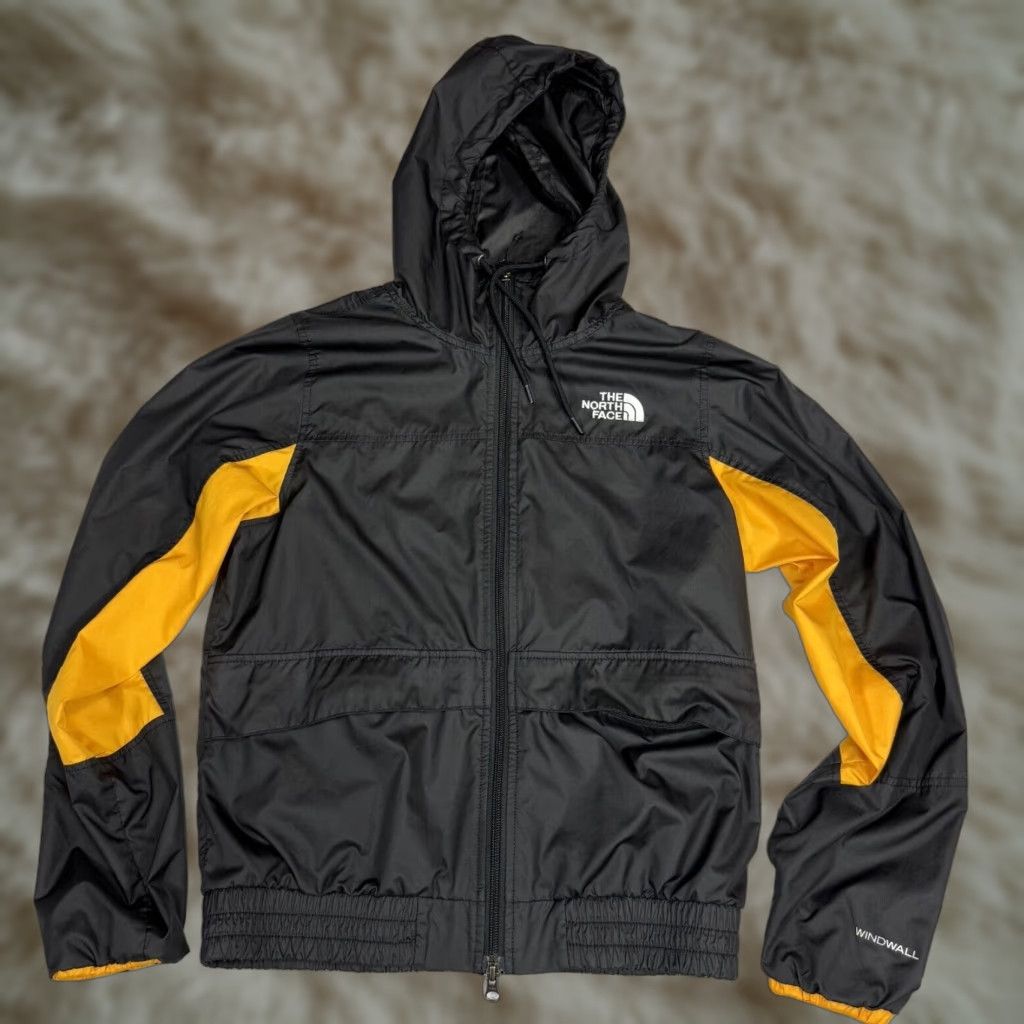 The North Face VINTAGE The North Face Himalayan Wind Shell Jacket Women's Black S Hooded Full Zip Windbreaker Size S / US 4 / IT 40 - 1 Thumbnail