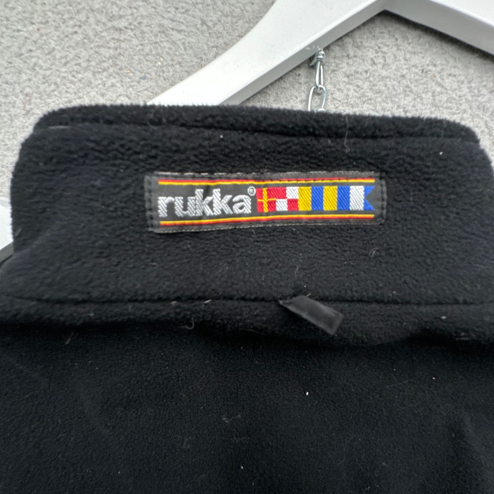 Other Vintage Rukka Fleece Full Zip Jacket Womens 14 Large Black Size L / US 10 / IT 46 - 10 Thumbnail