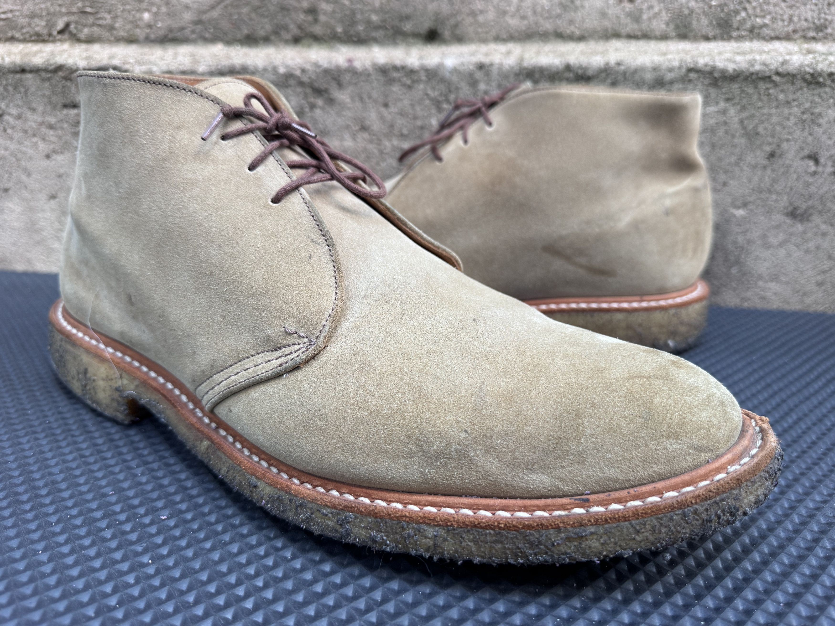 TRICKER'S Kelso Suede Desert Chukka Boots Crepe